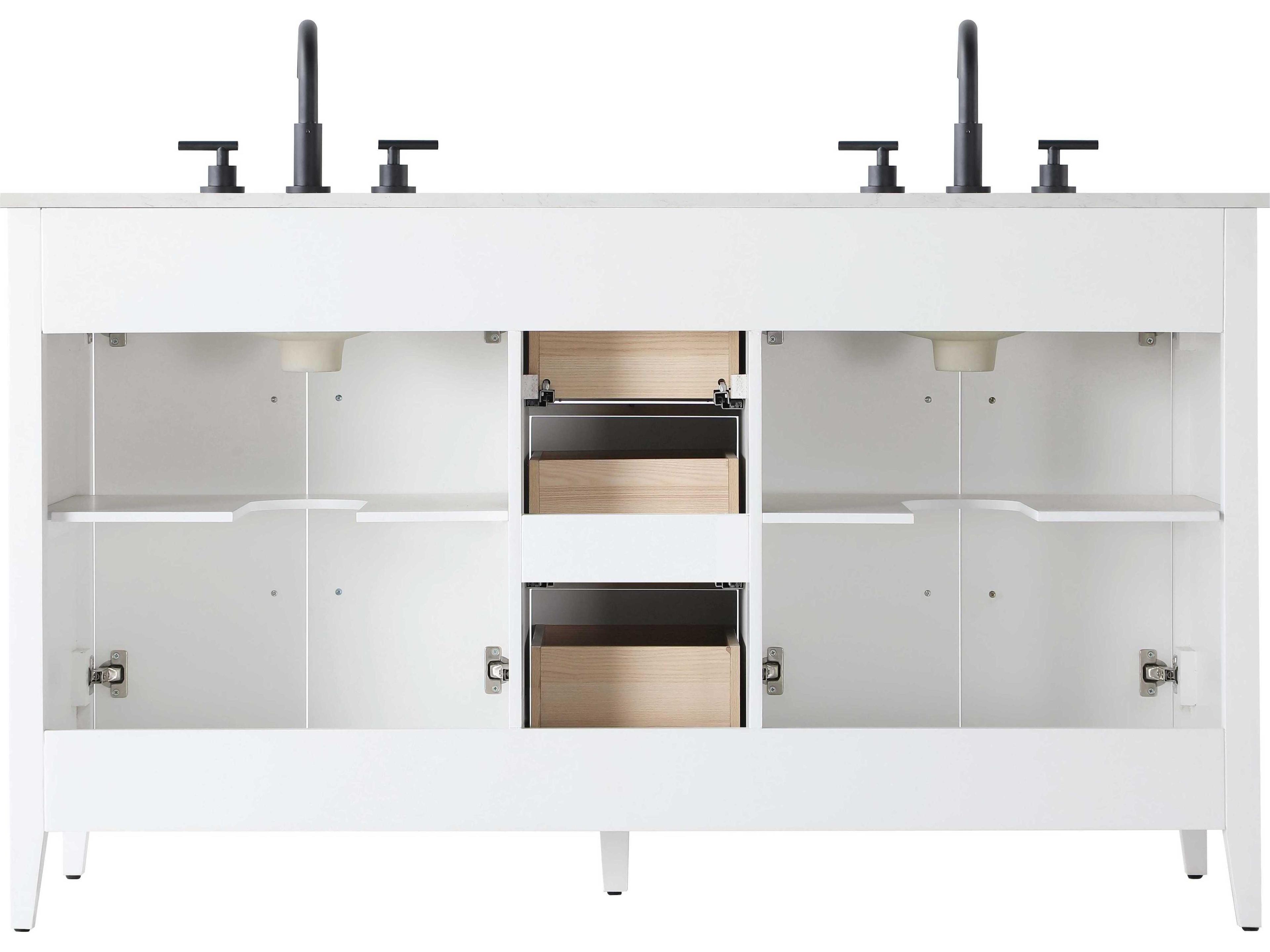 Elegant Lighting Millie White Vanity
