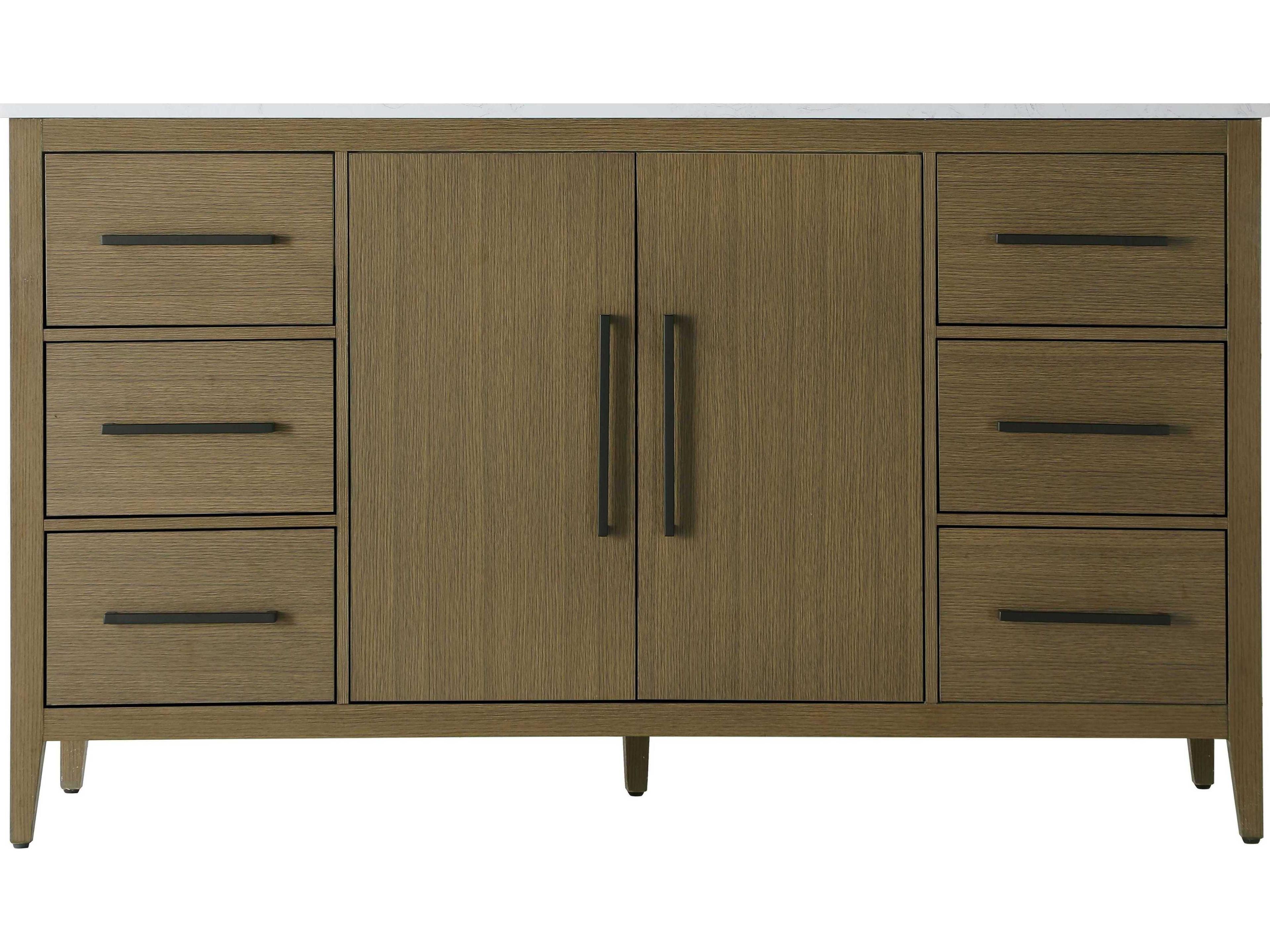 Elegant Lighting Millie Chestnut Brown Vanity