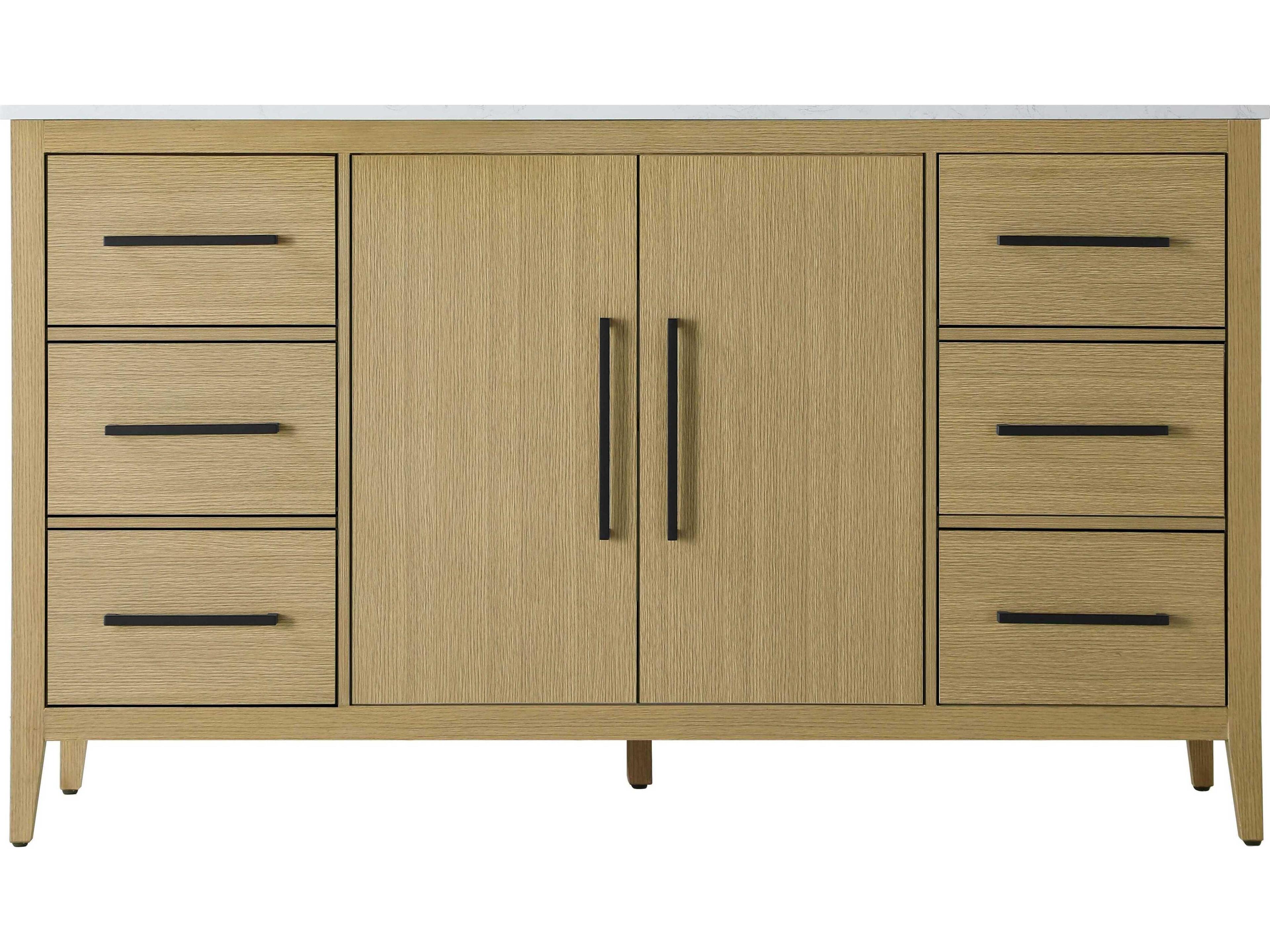 Elegant Lighting Millie Honey Brown Vanity