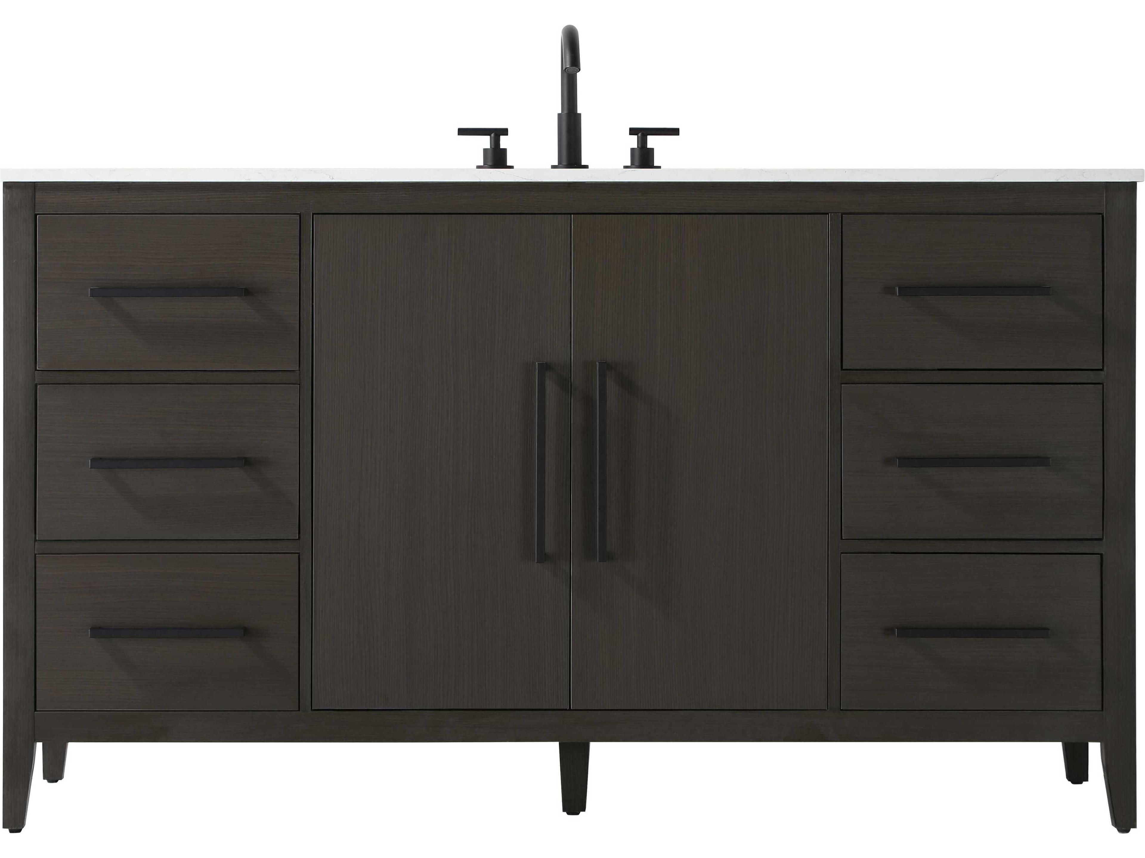 Millie Mocha Brown Vanity