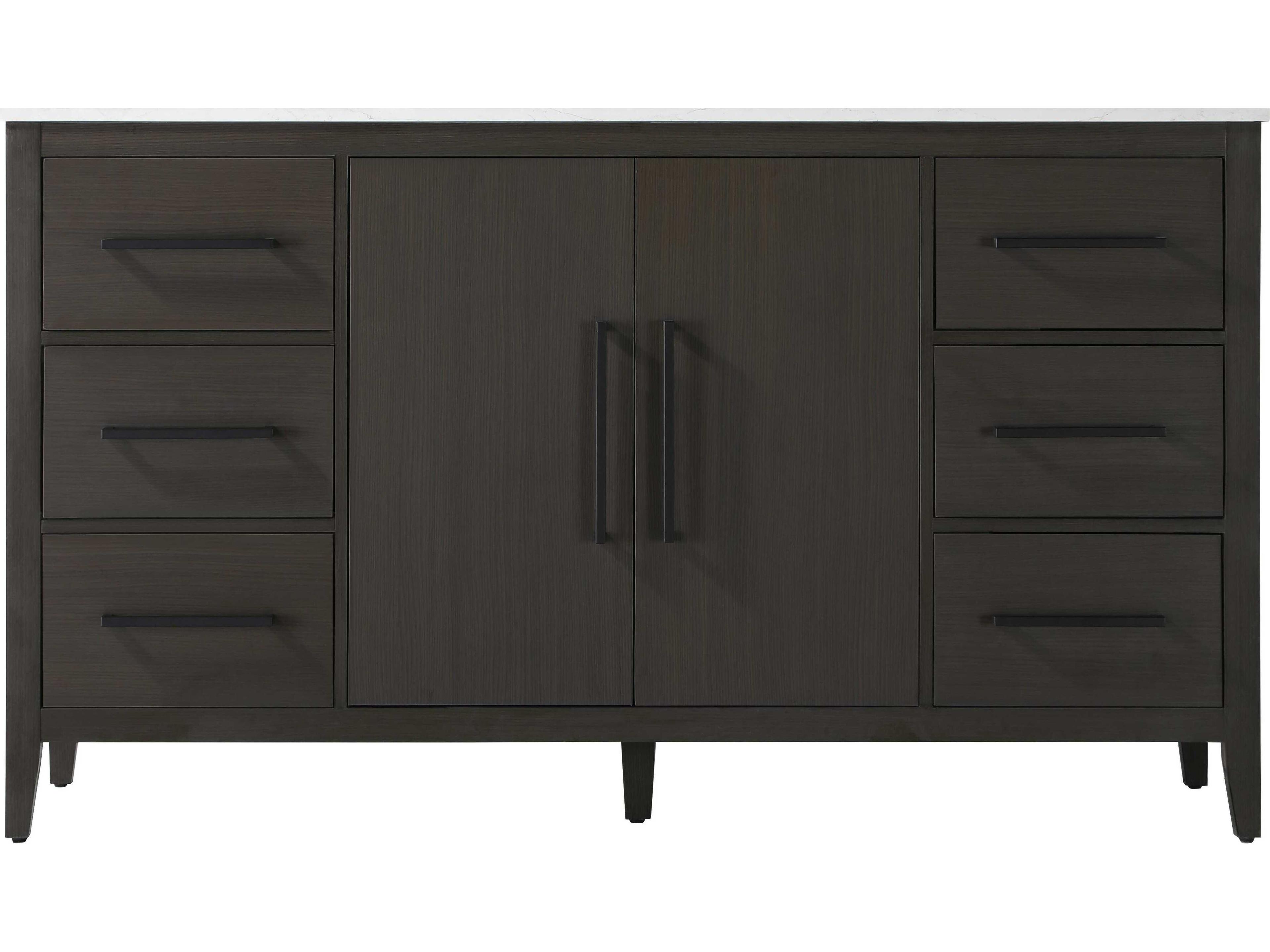 Elegant Lighting Millie Mocha Brown Vanity