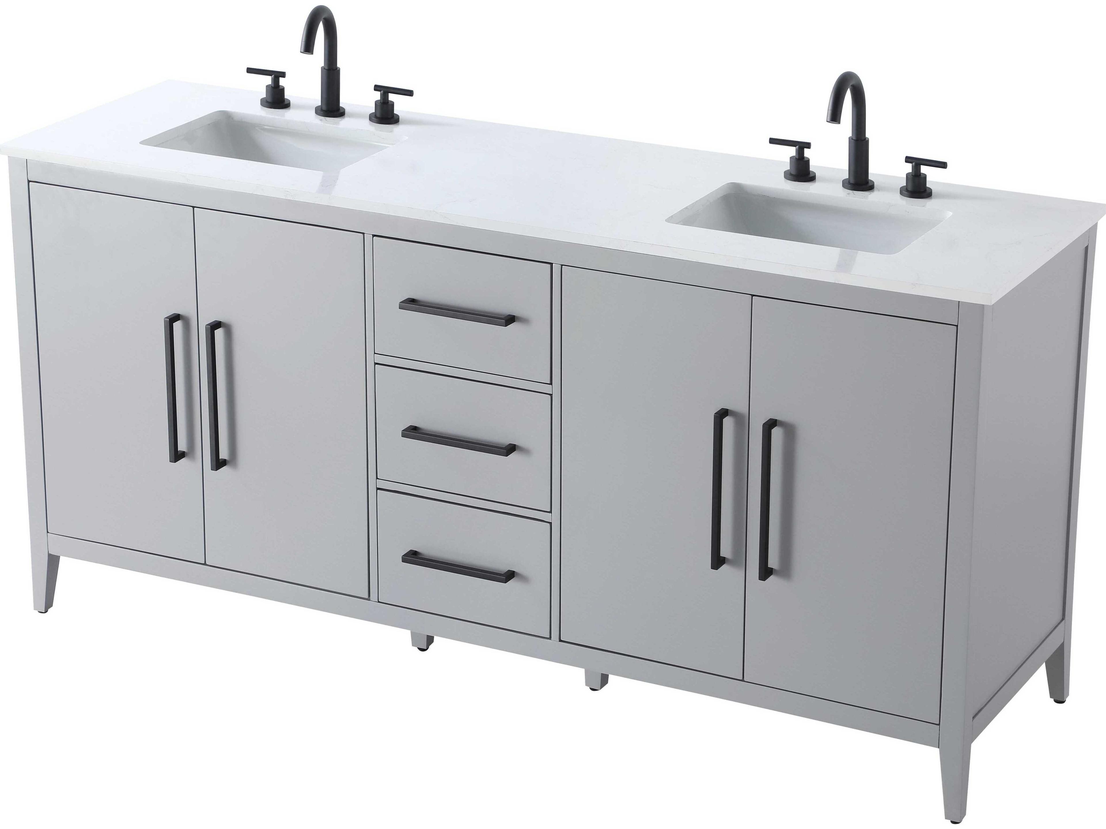 Elegant Lighting Millie Grey Vanity