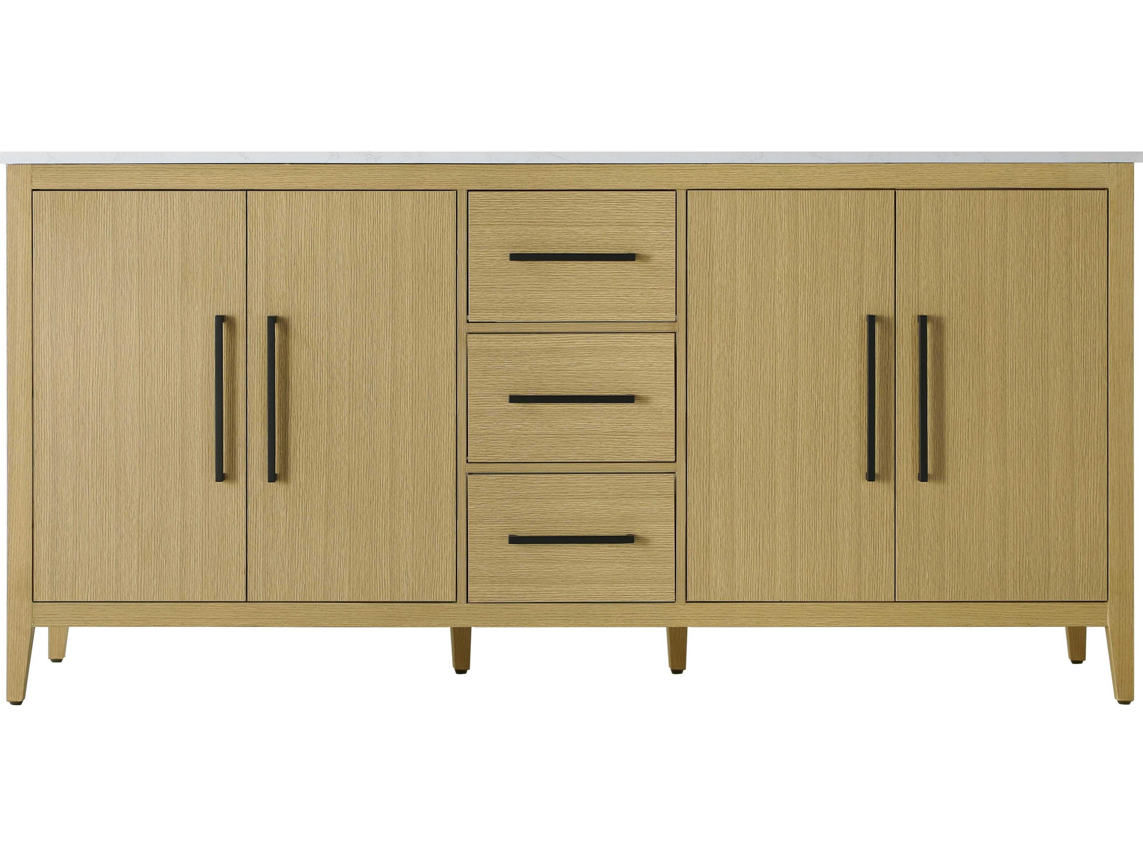 Elegant Lighting Millie Honey Brown Vanity