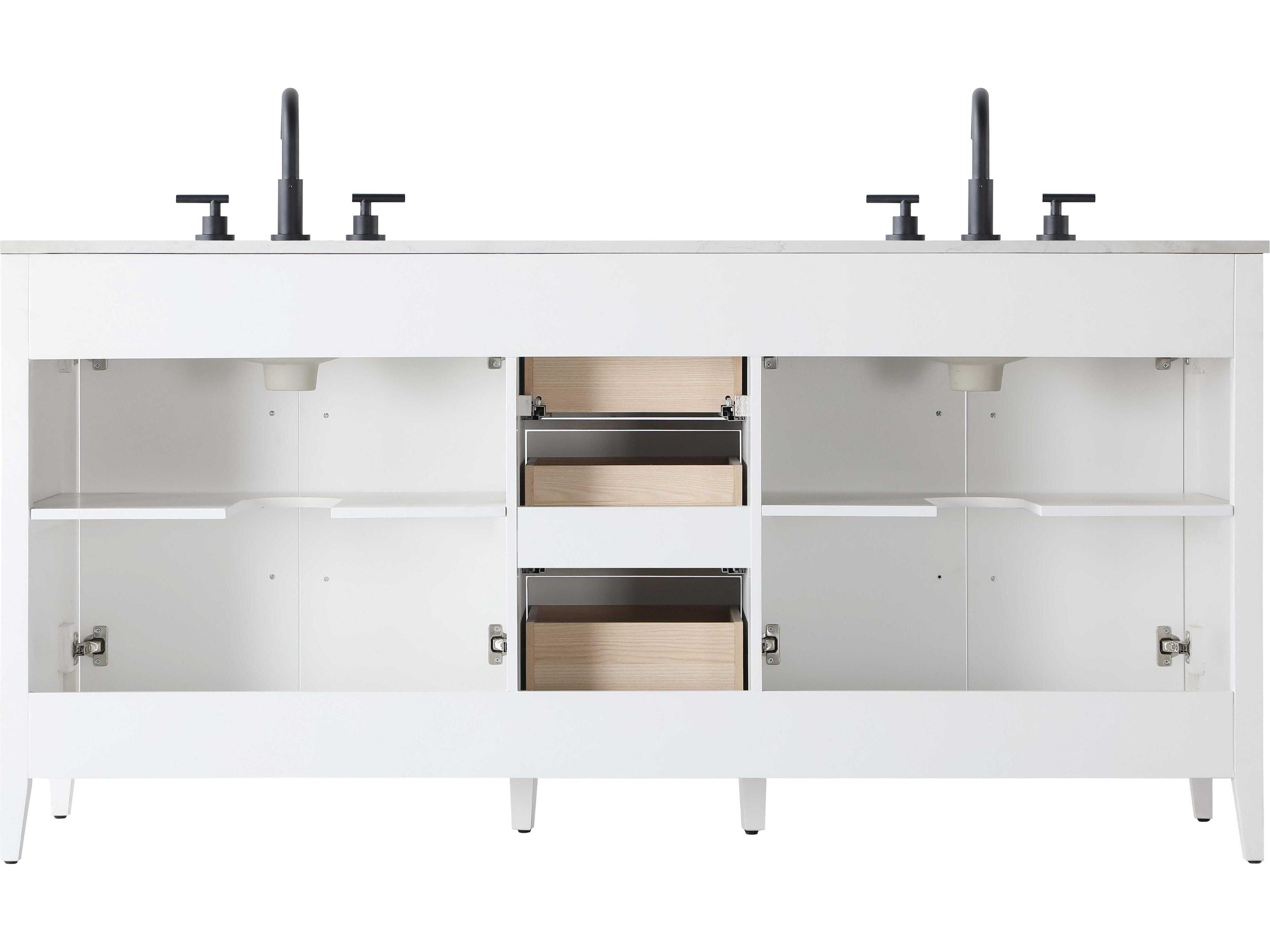 Elegant Lighting Millie White Vanity