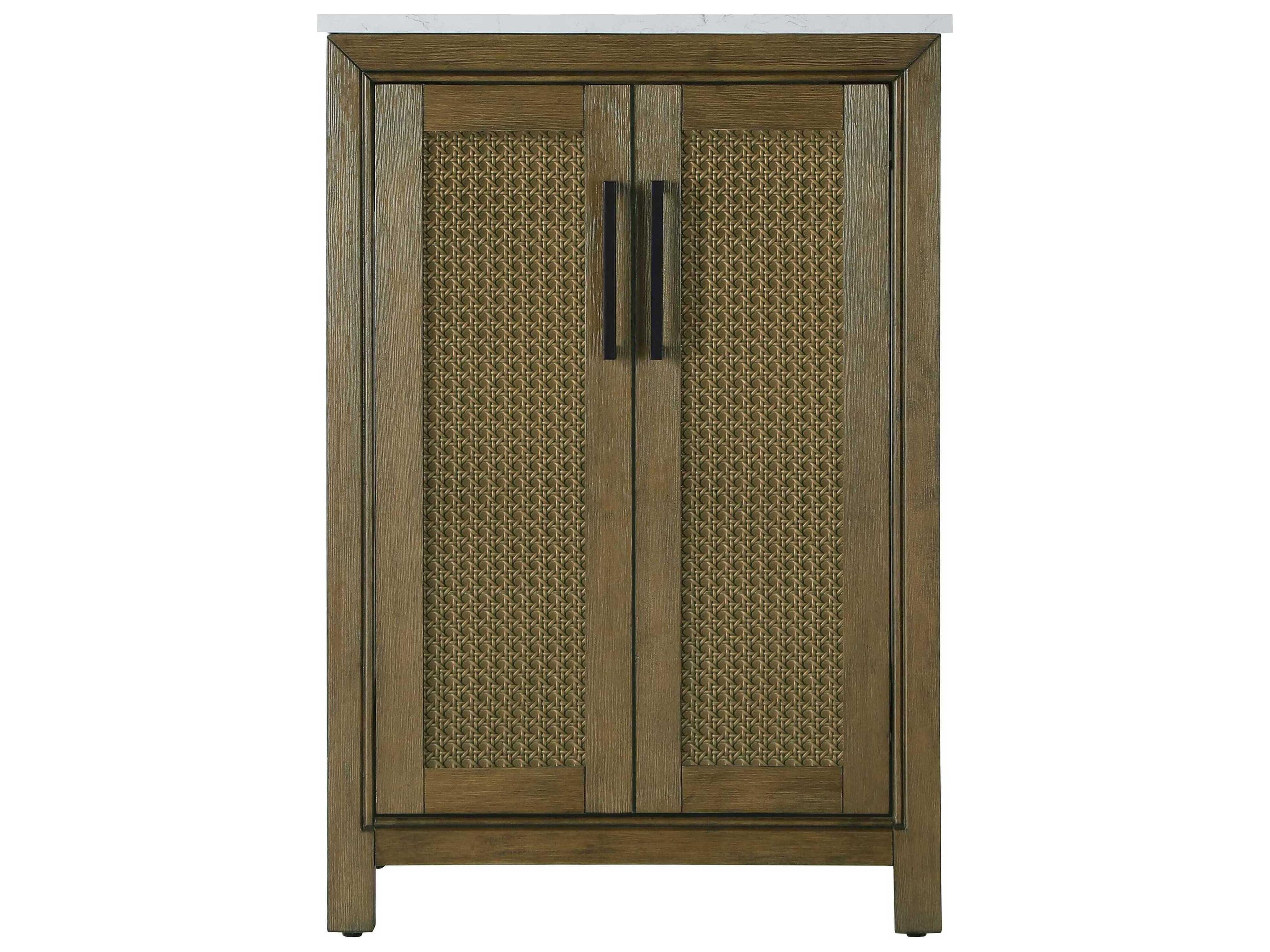 Elegant Lighting Alina Hazel Oak Vanity