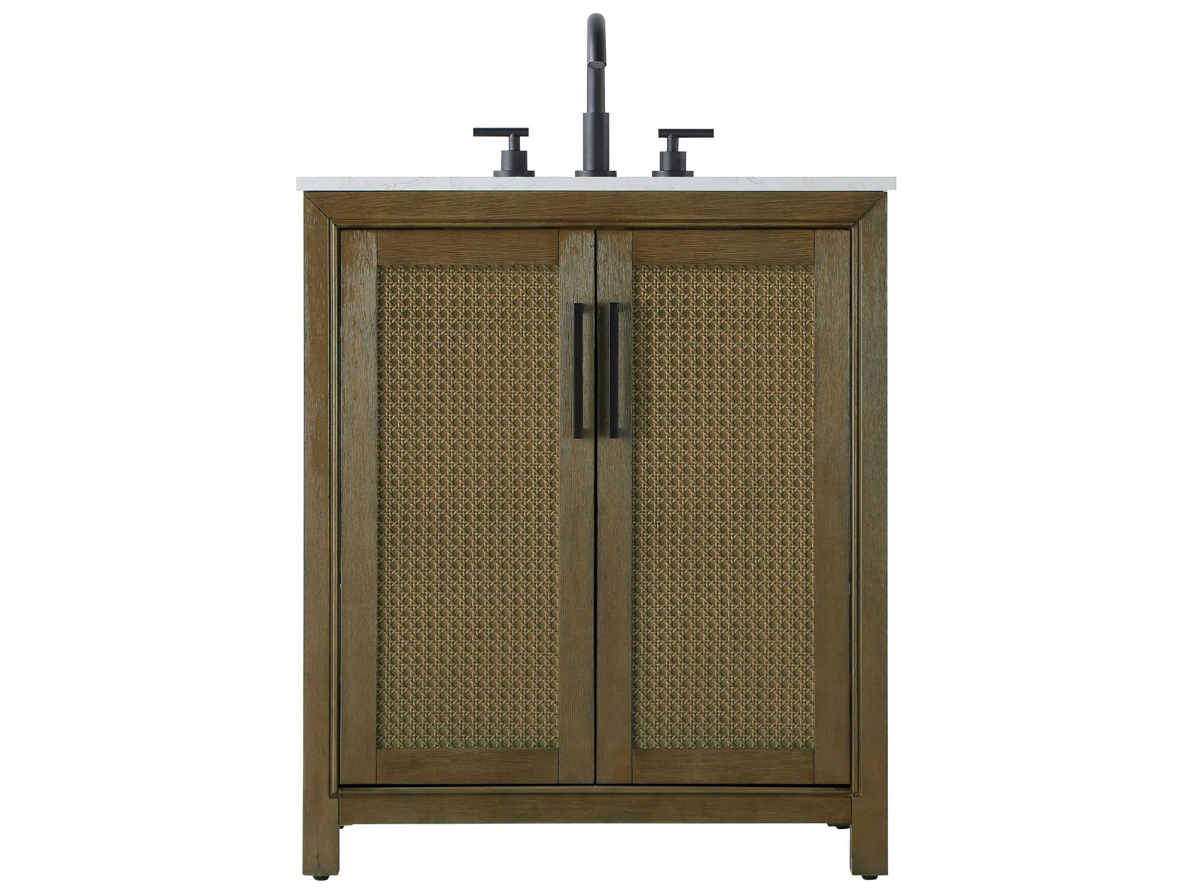 Alina Hazel Oak Vanity