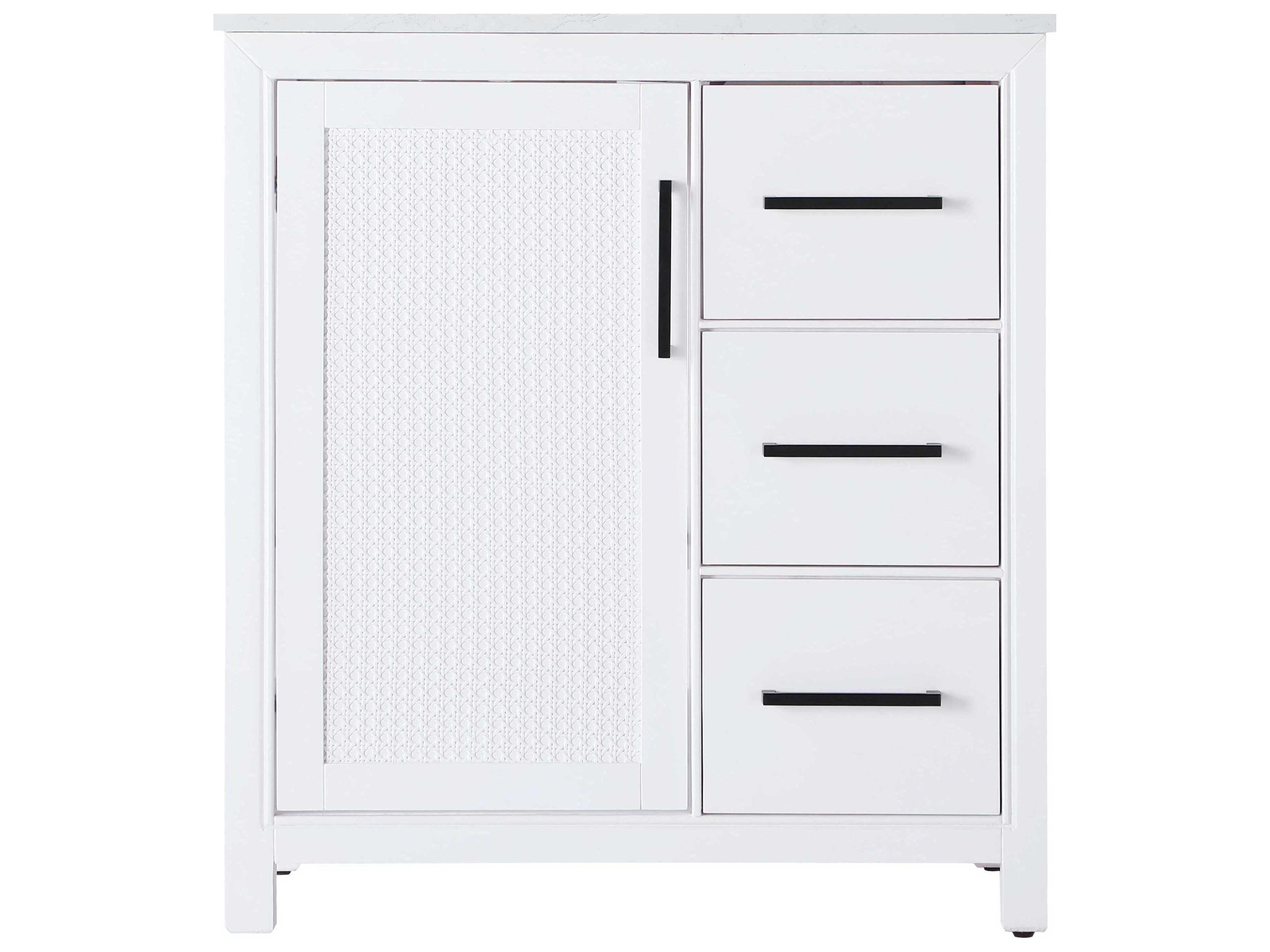 Elegant Lighting Alina White Vanity