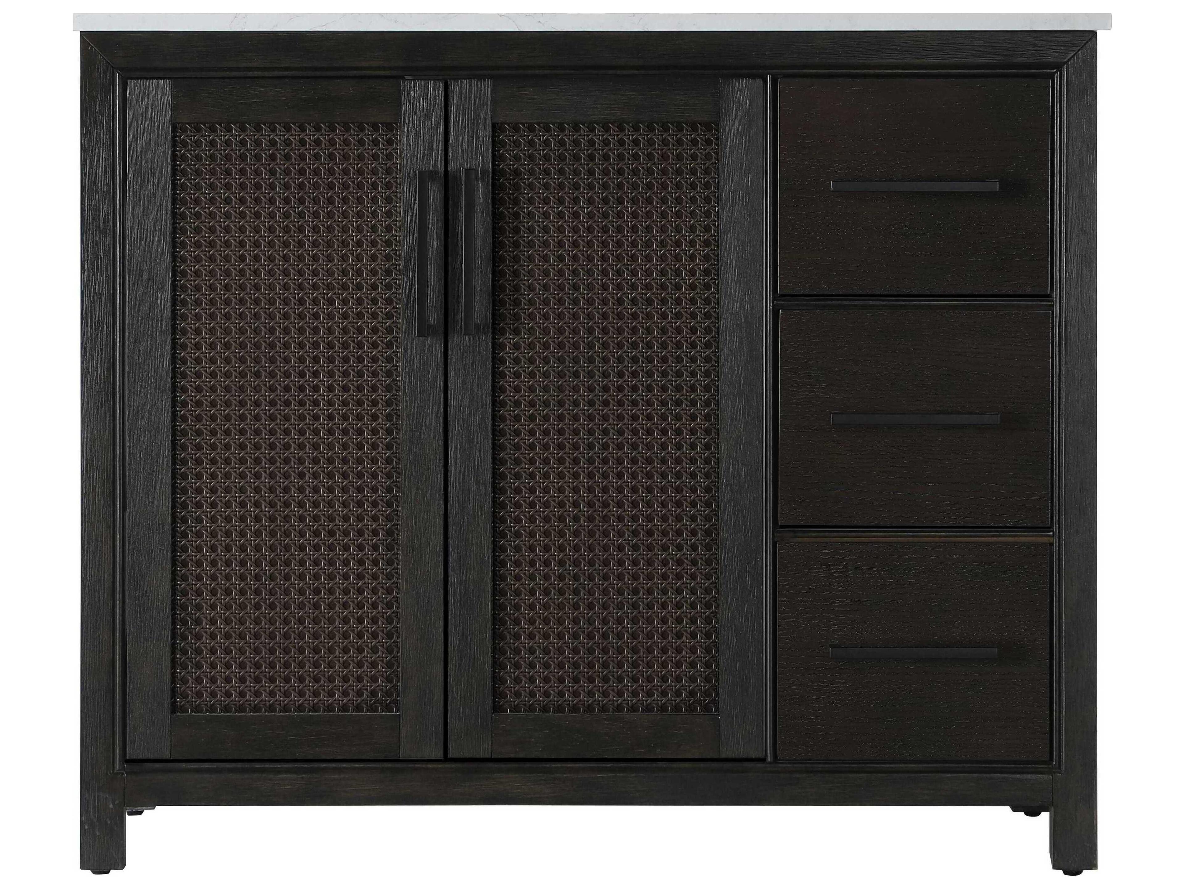 Elegant Lighting Alina Chocolate Oak Vanity