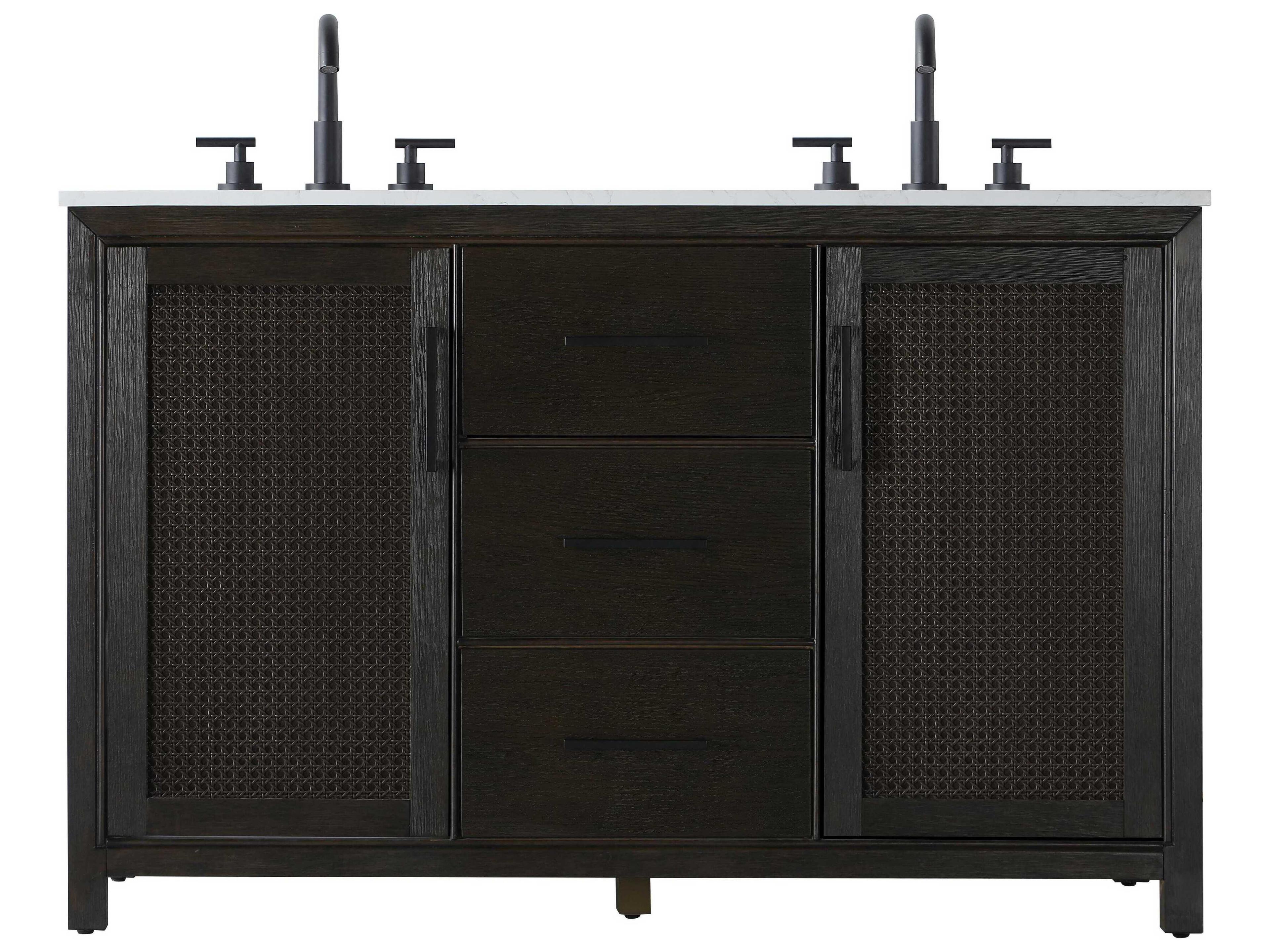 Alina Chocolate Oak Vanity