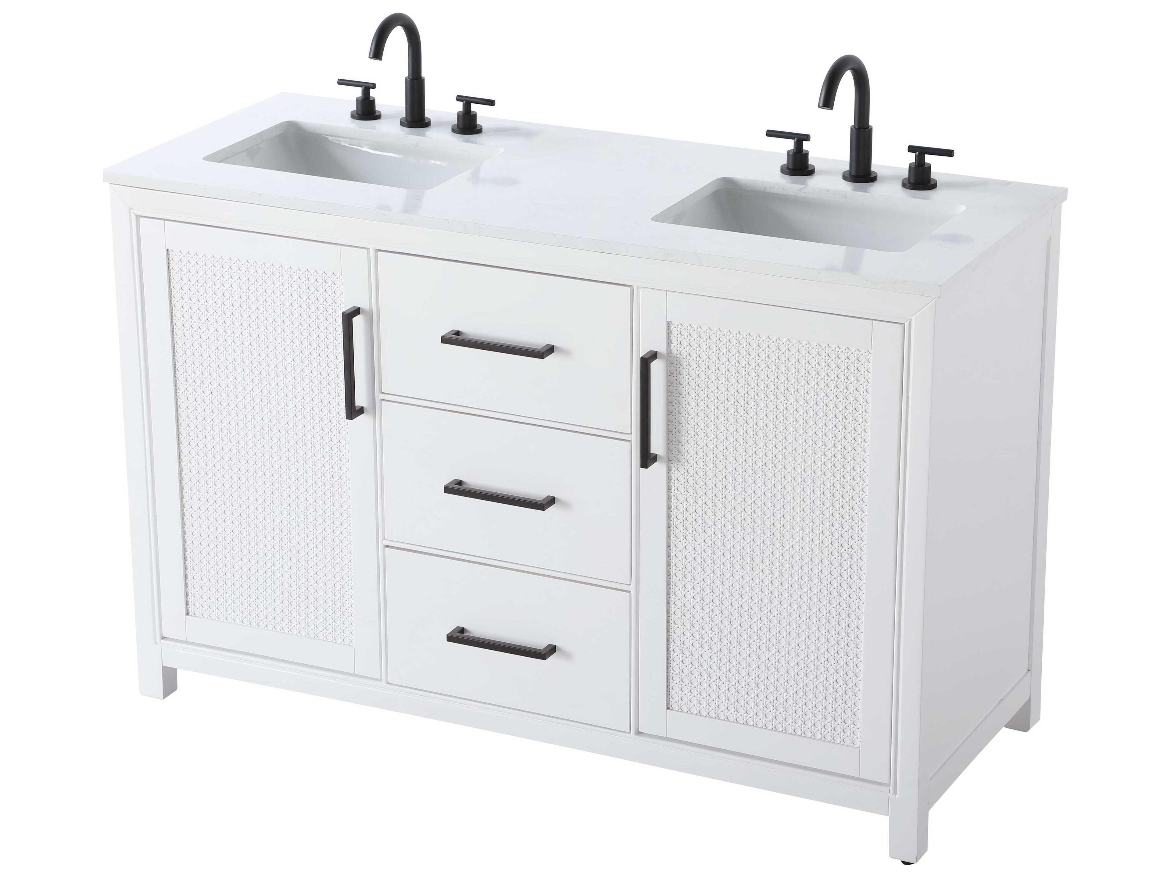 Elegant Lighting Alina White Vanity