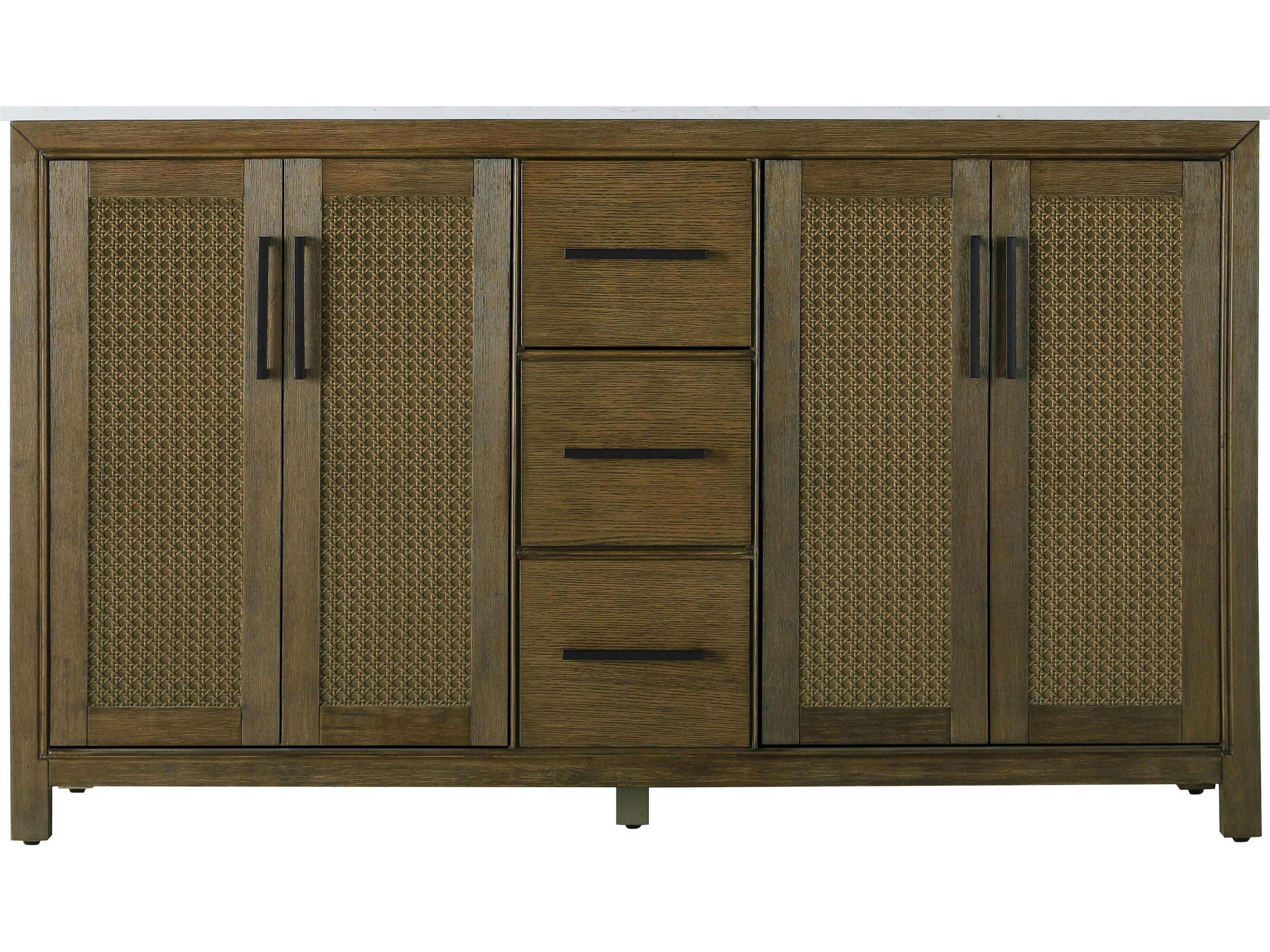 Elegant Lighting Alina Hazel Oak Vanity