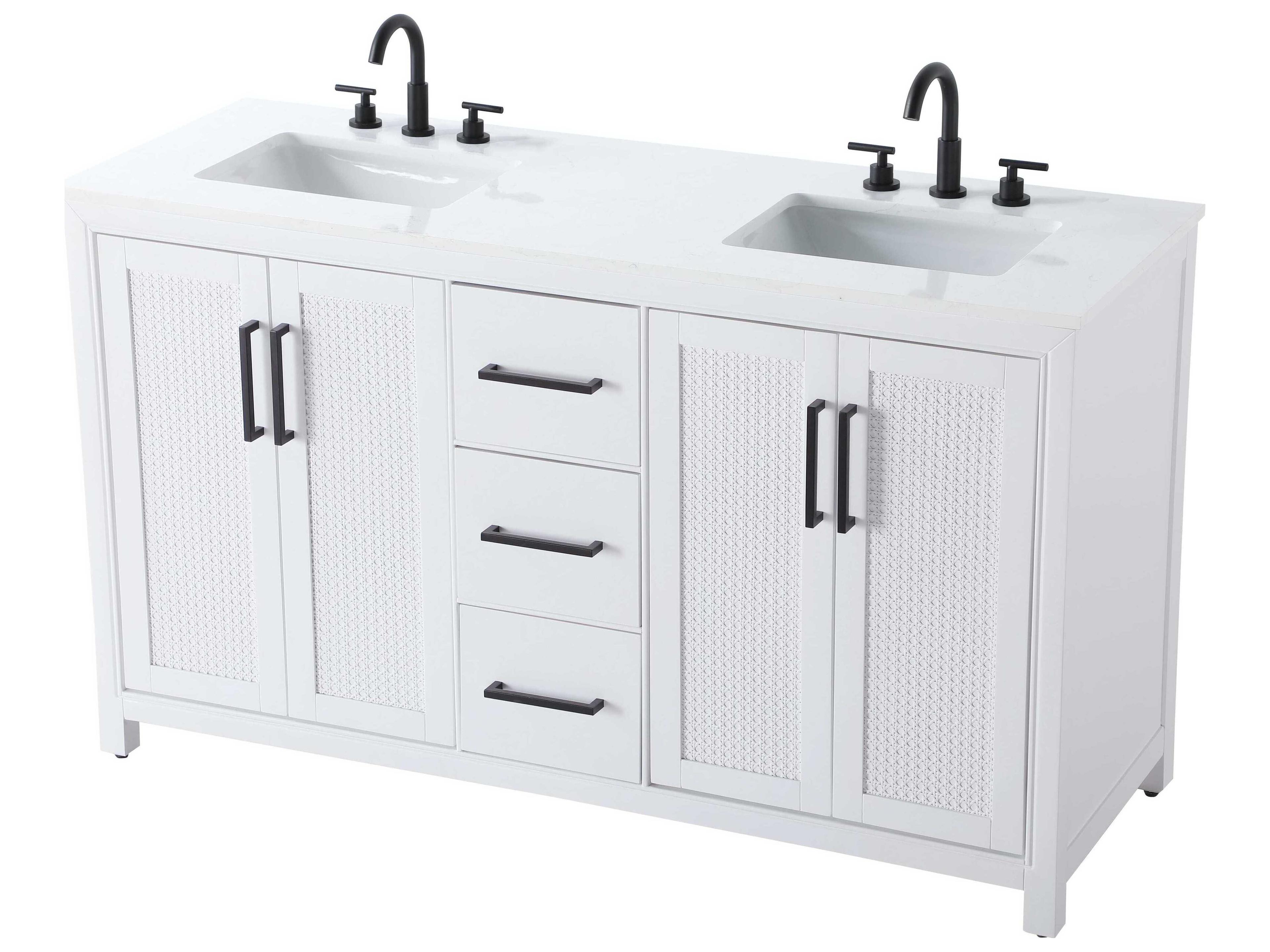 Elegant Lighting Alina White Vanity