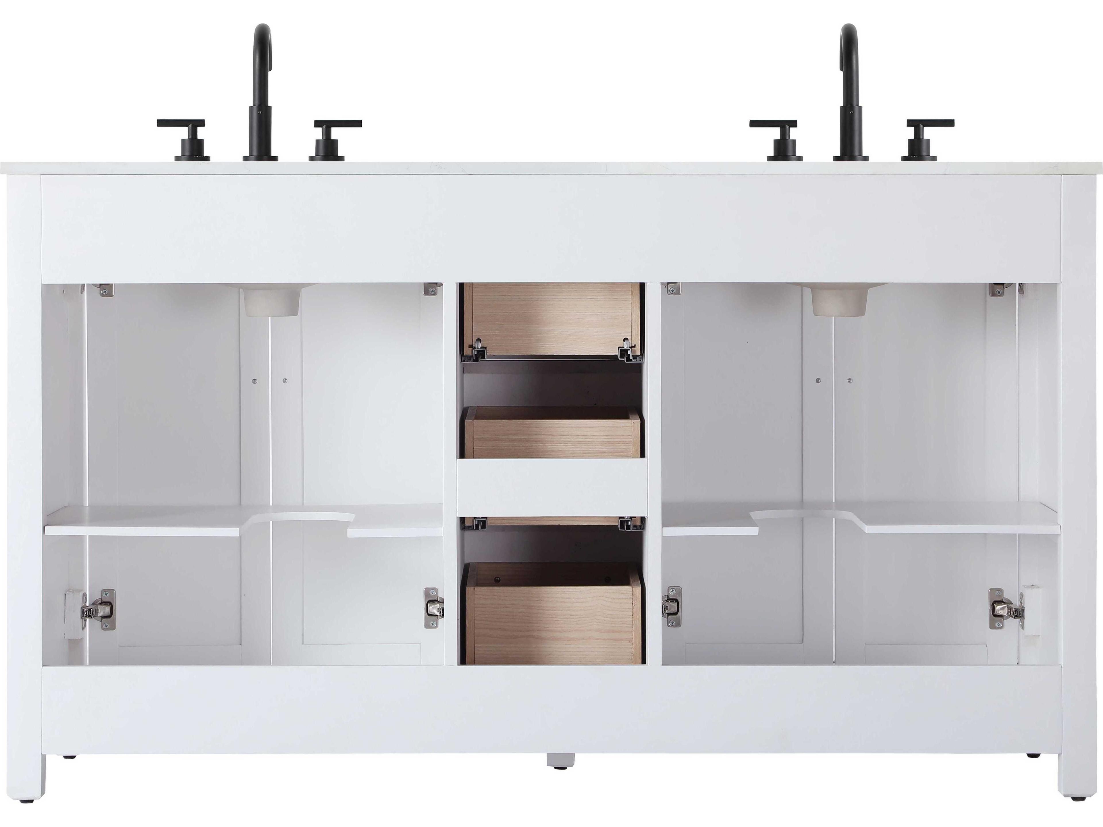 Elegant Lighting Alina White Vanity