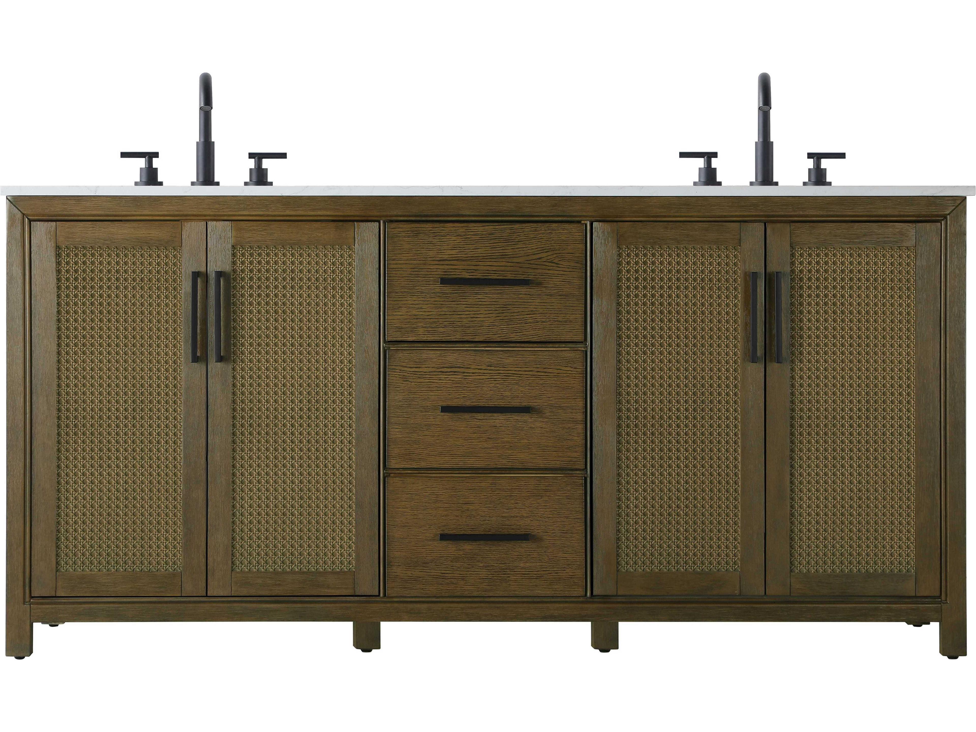 Alina Hazel Oak Vanity