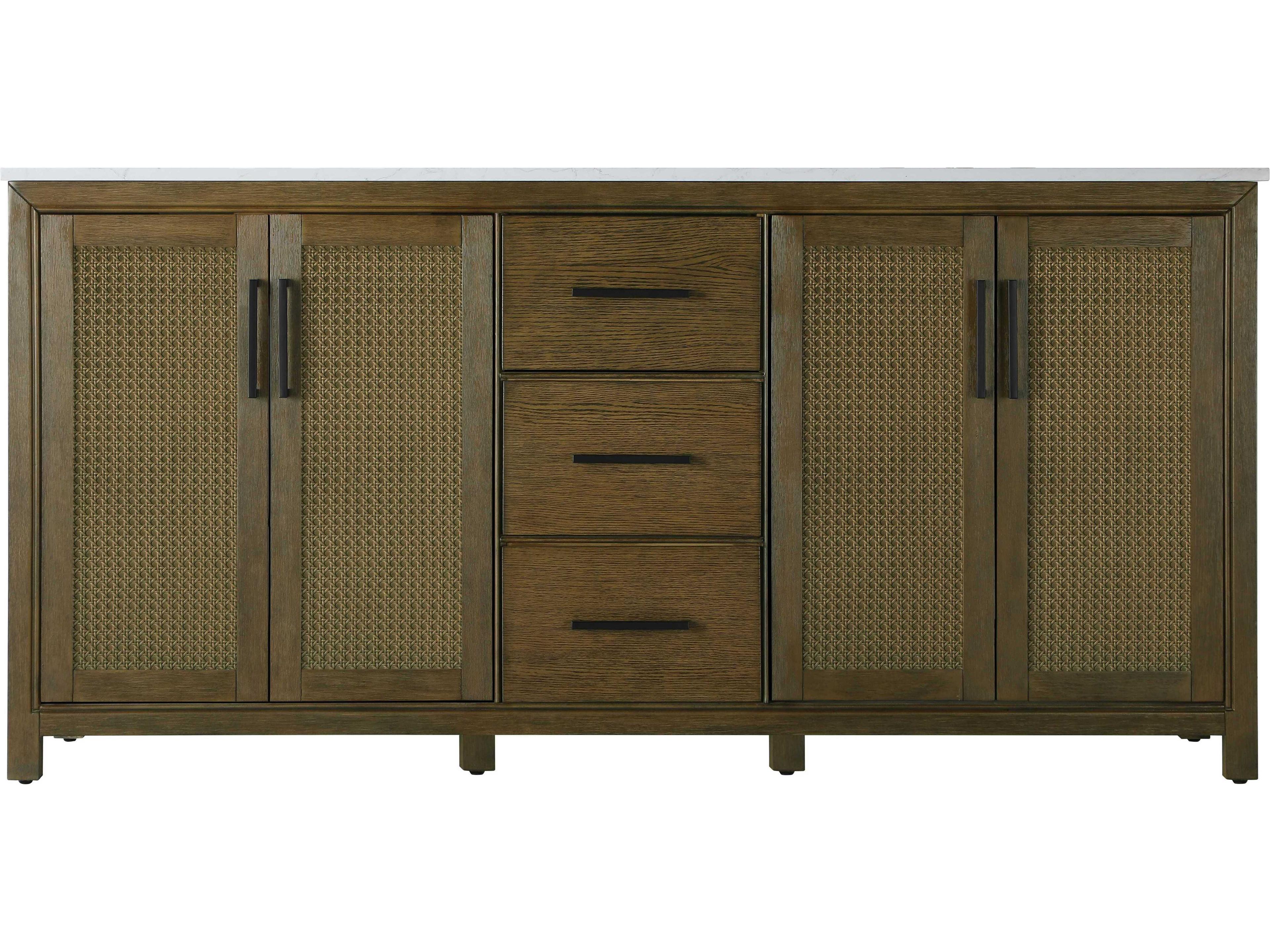 Elegant Lighting Alina Hazel Oak Vanity
