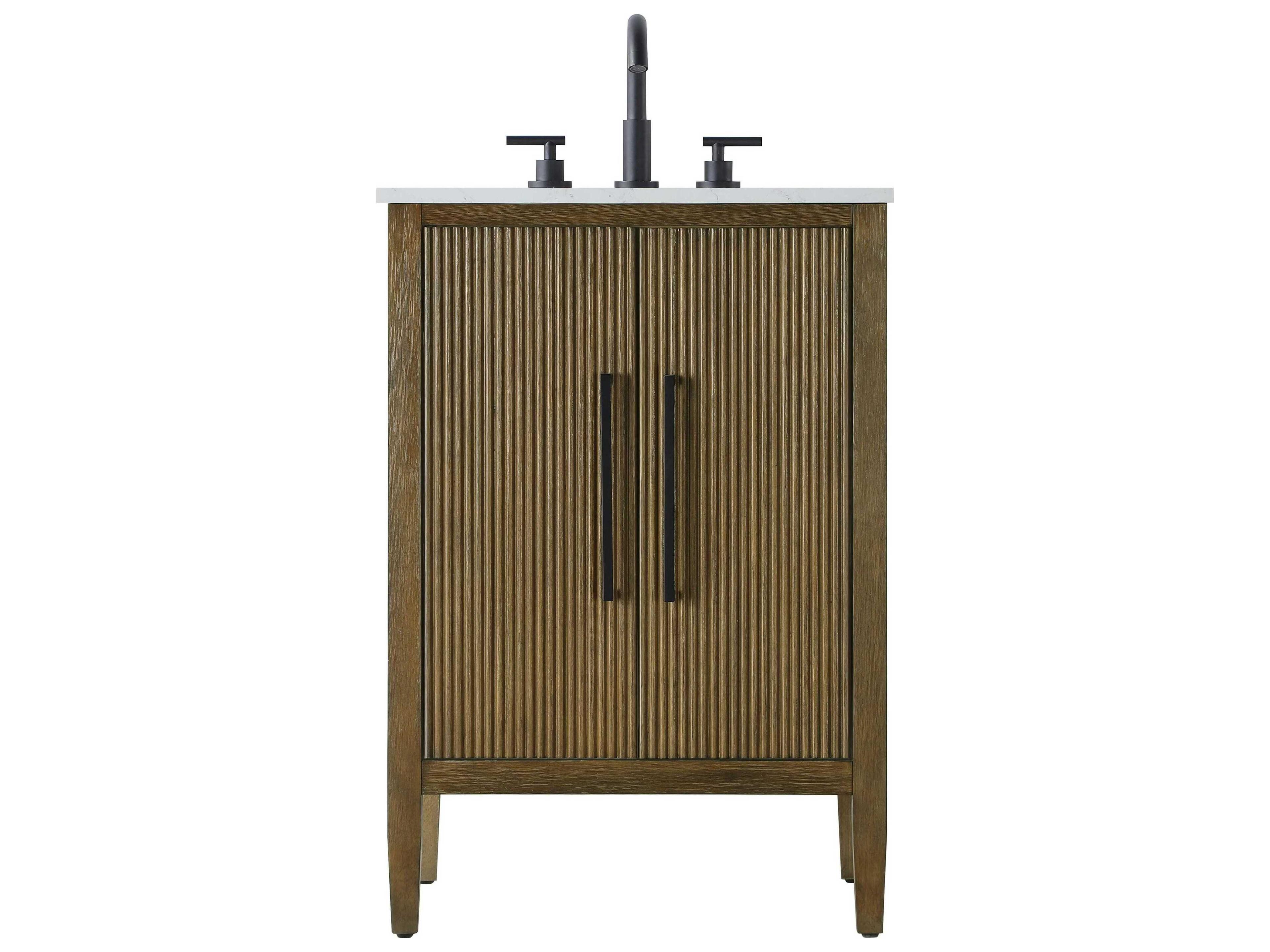 Elegant Lighting Blakely Hazel Oak Vanity