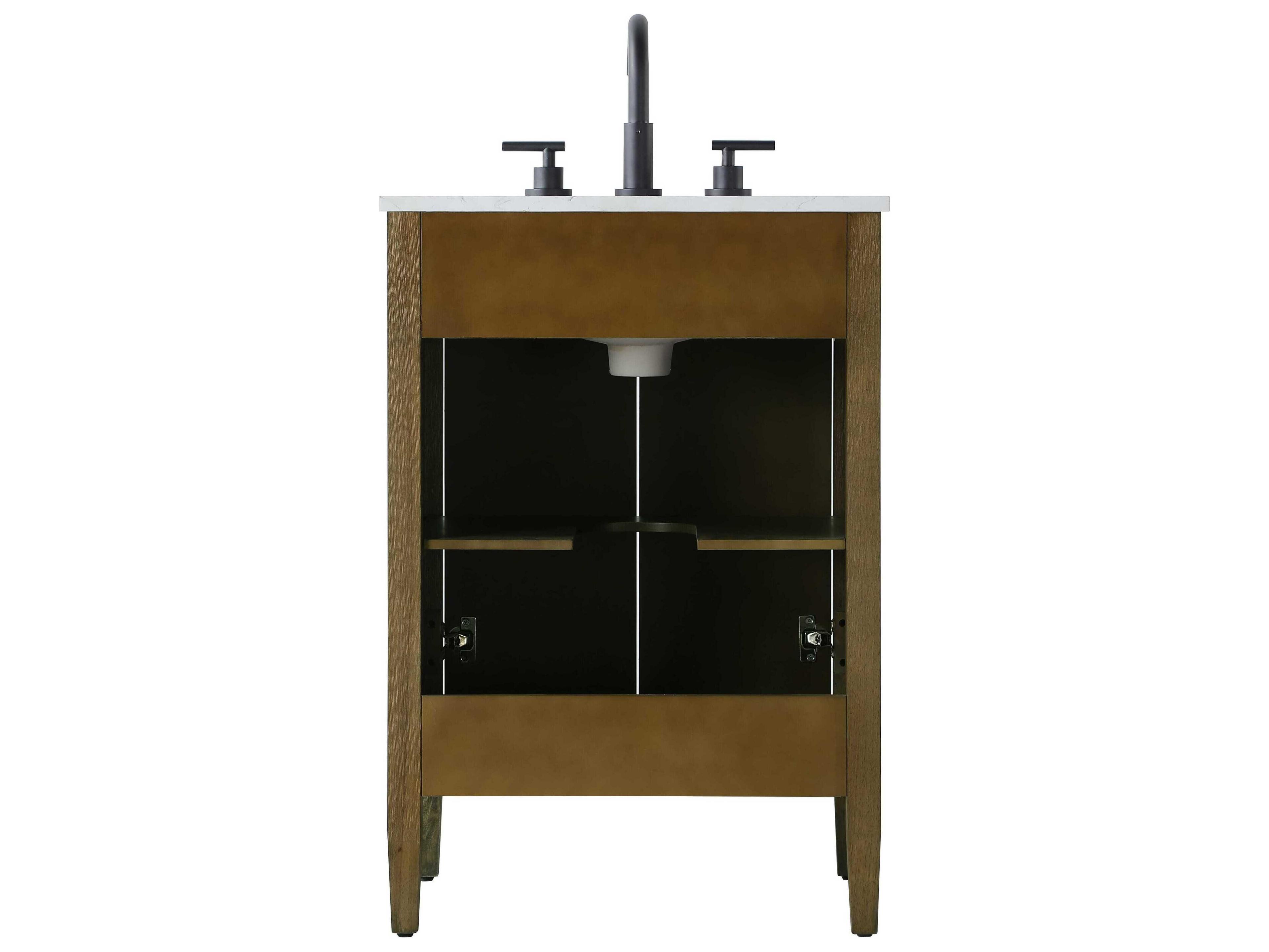Elegant Lighting Blakely Hazel Oak Vanity