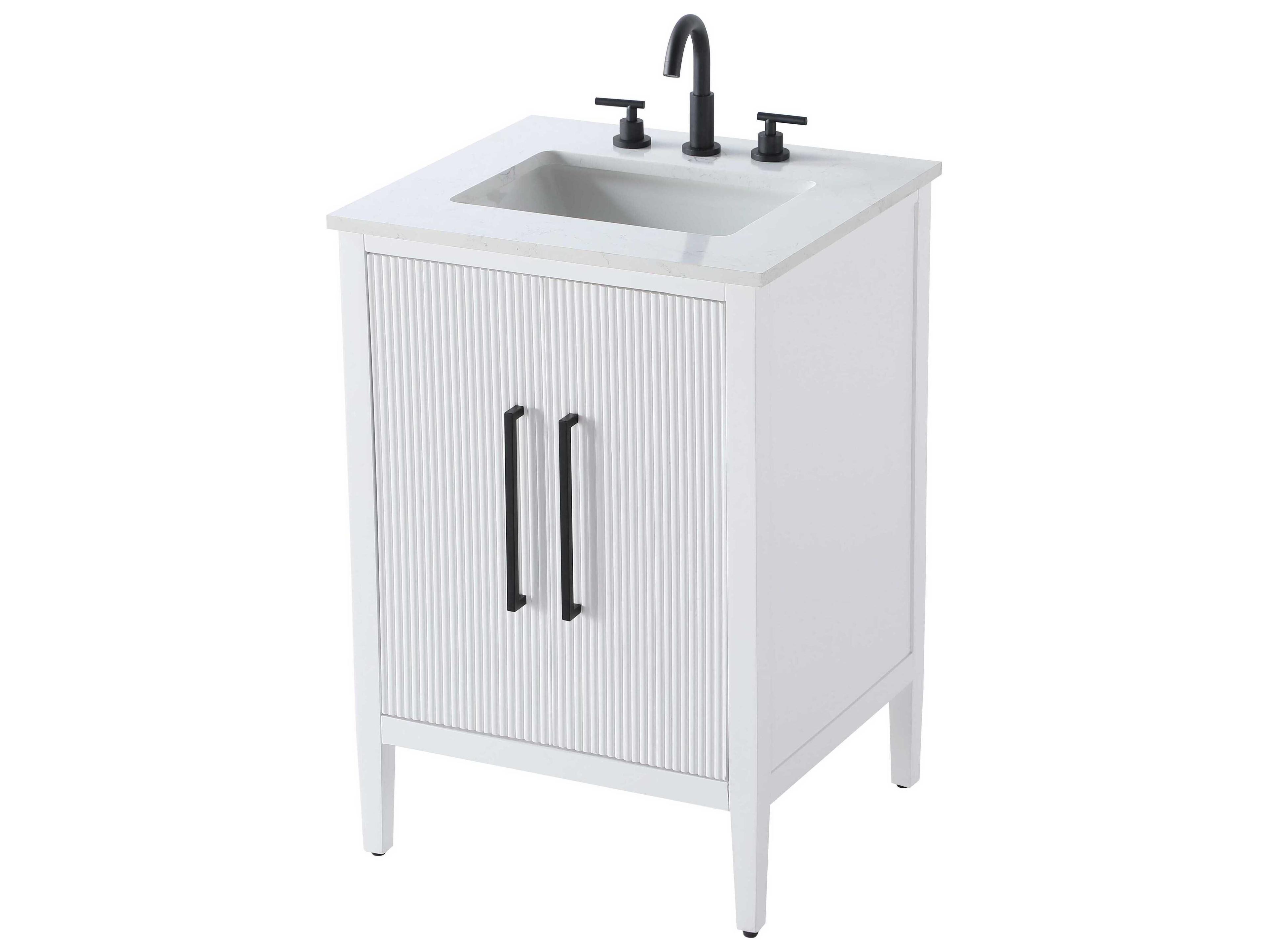 Elegant Lighting Blakely White Vanity
