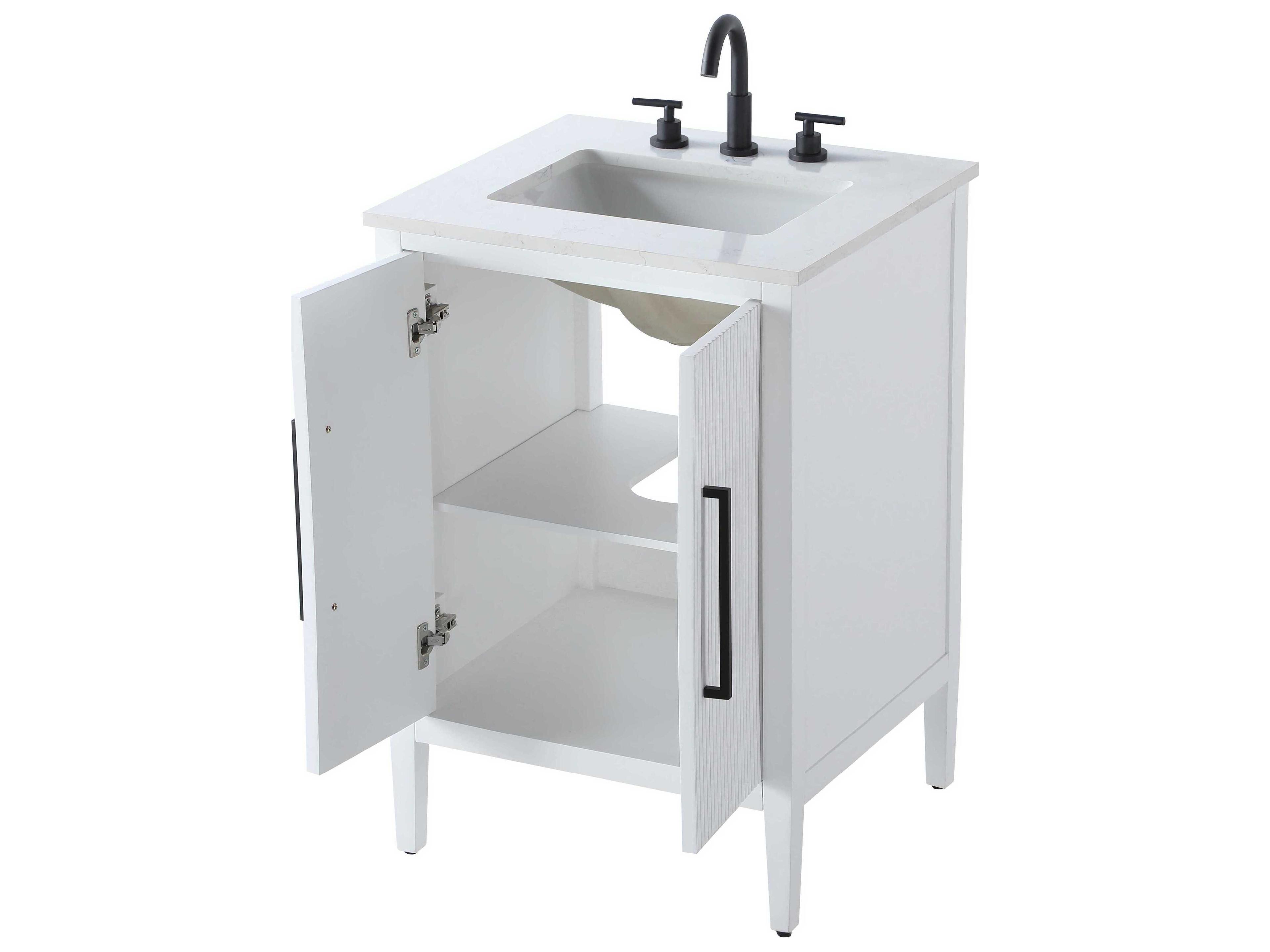 Elegant Lighting Blakely White Vanity