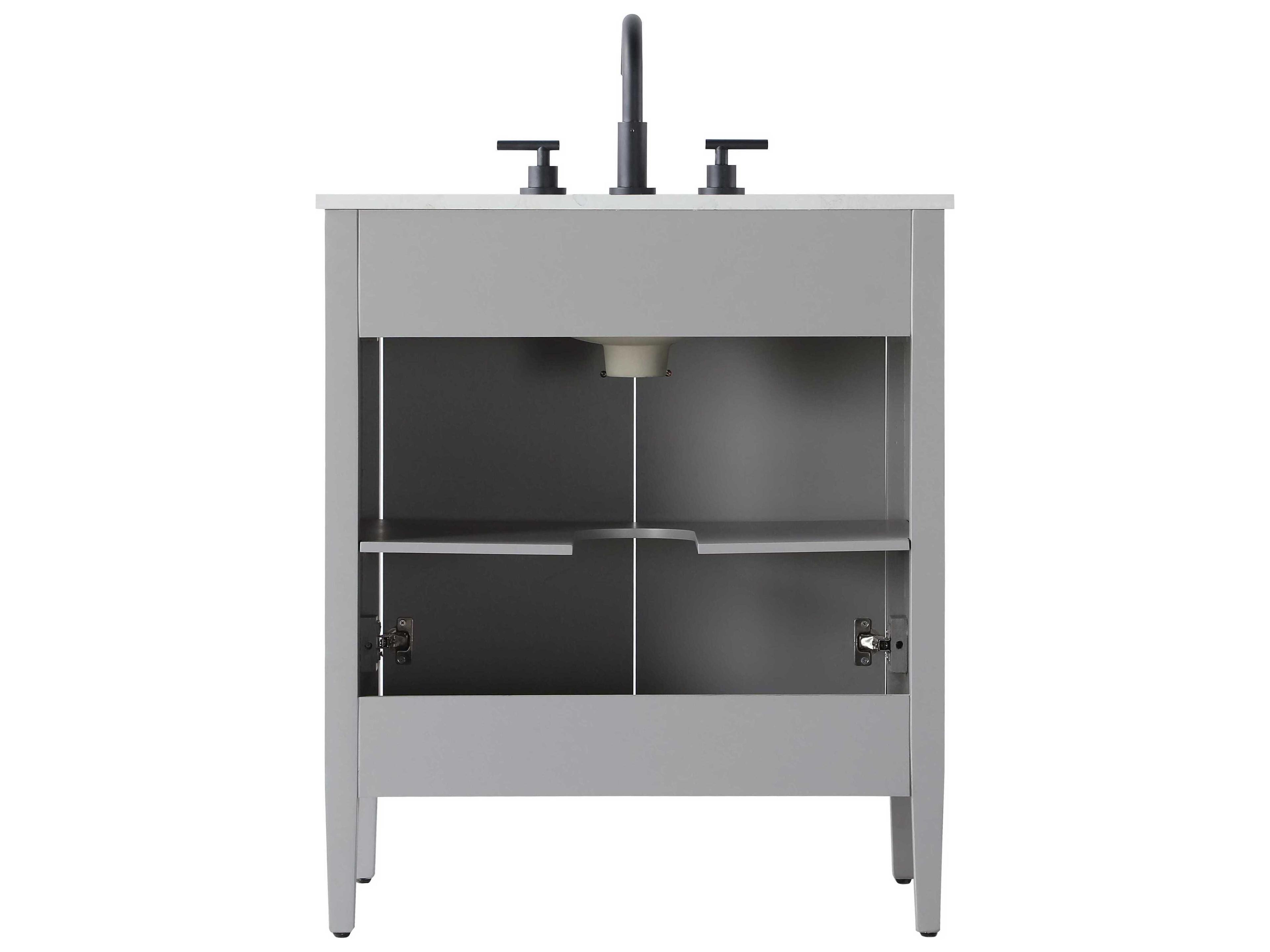 Elegant Lighting Blakely Grey Vanity