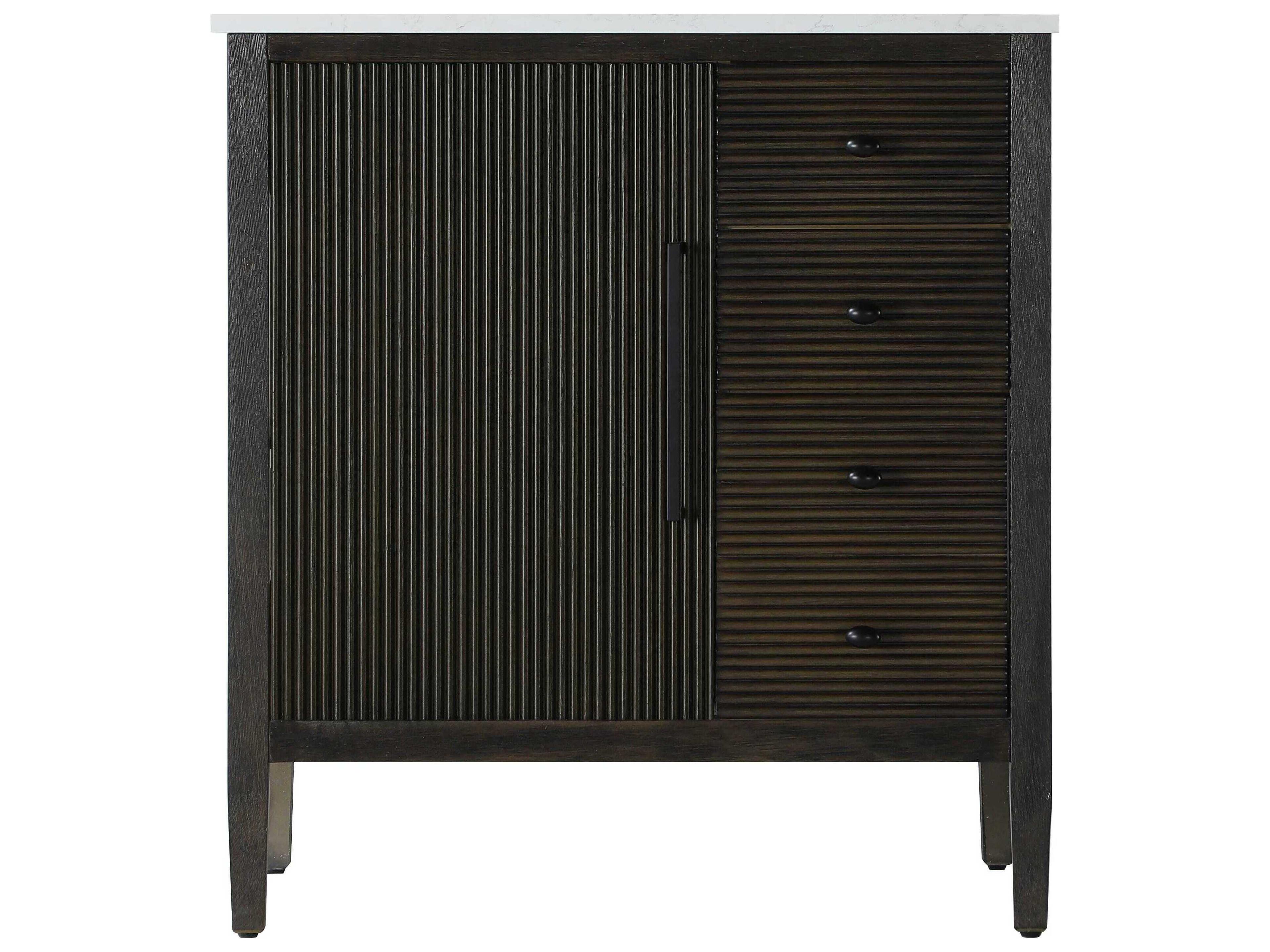 Elegant Lighting Blakely Chocolate Oak Vanity