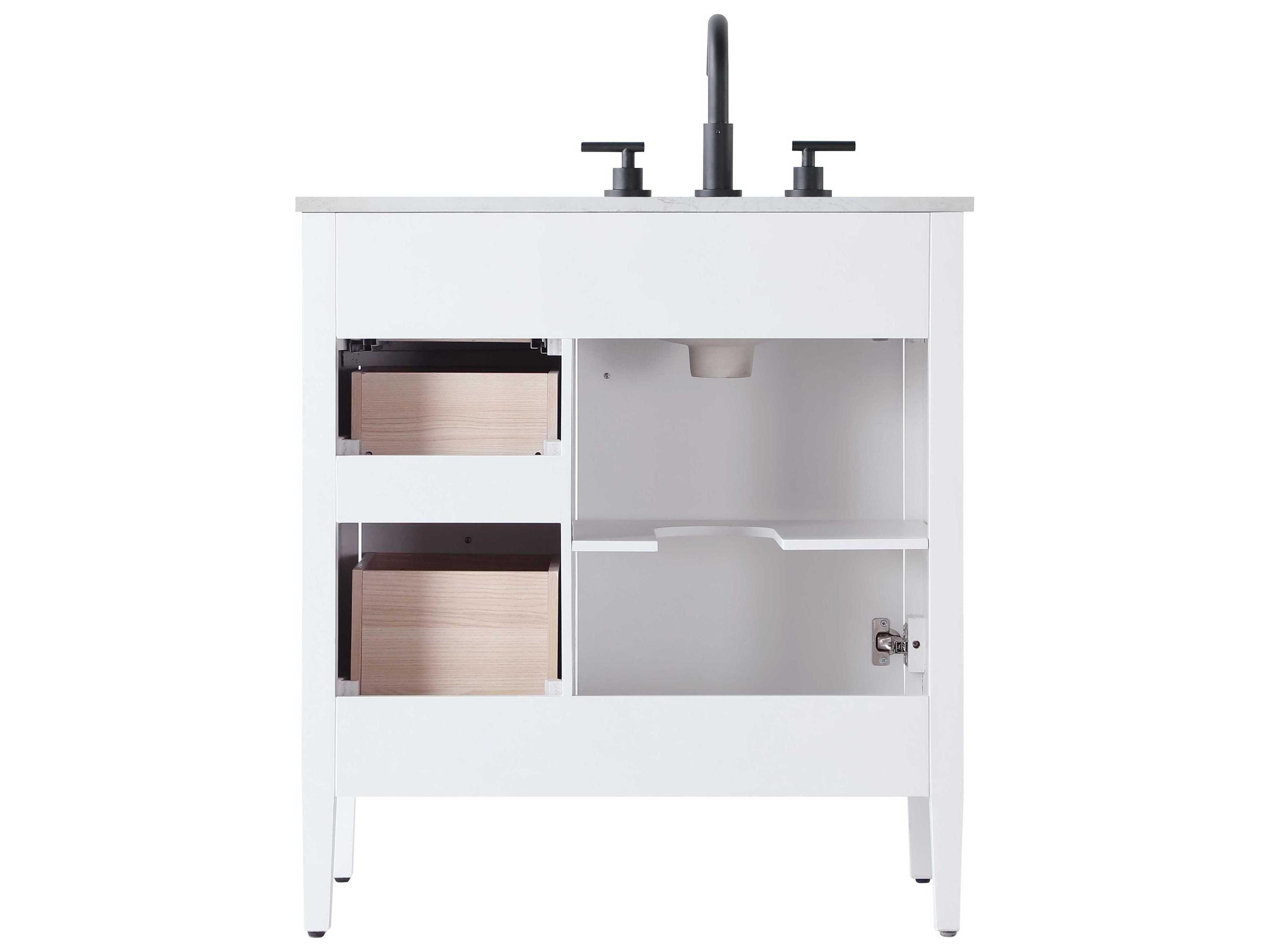 Elegant Lighting Blakely White Vanity