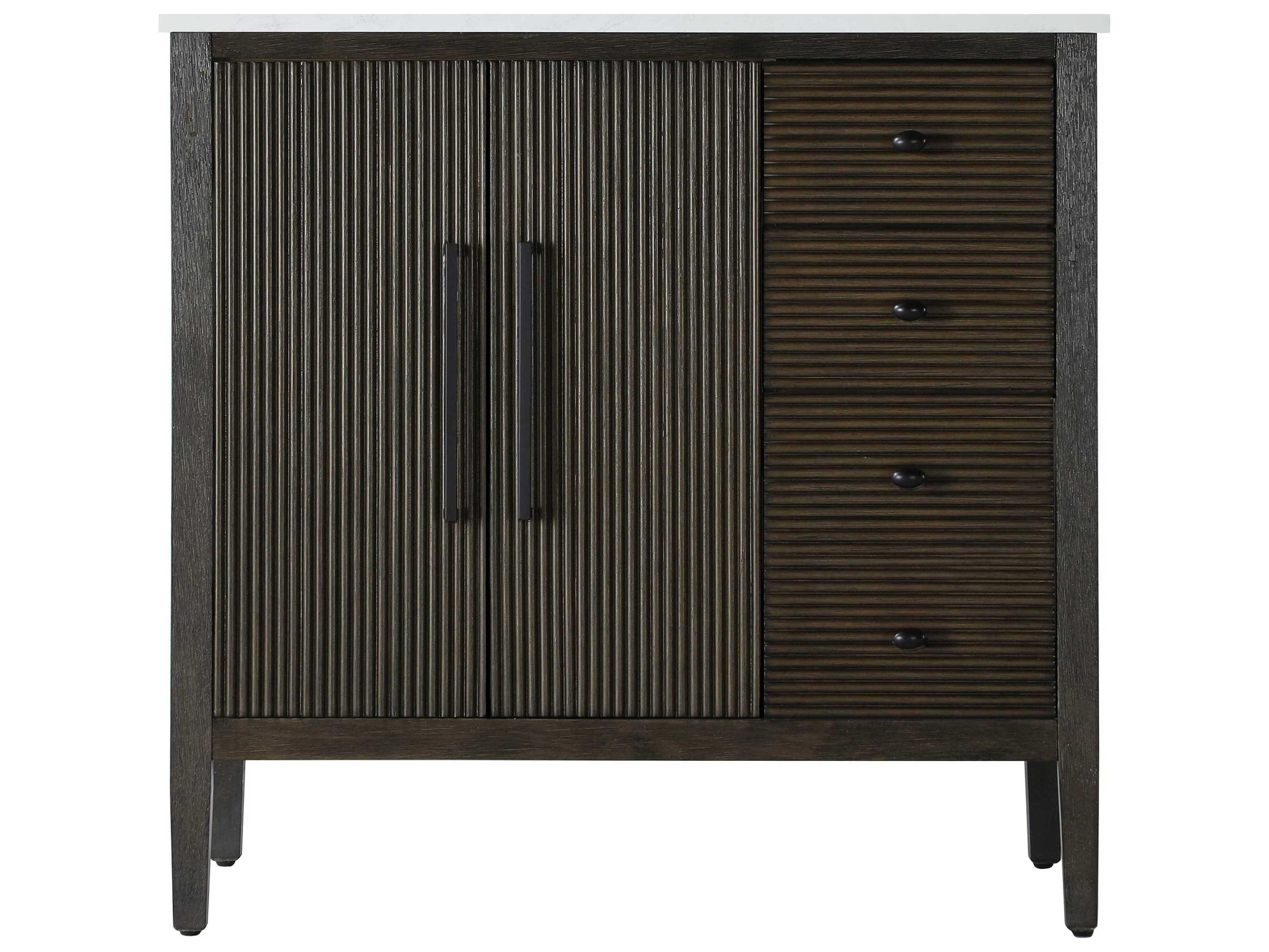 Elegant Lighting Blakely Chocolate Oak Vanity