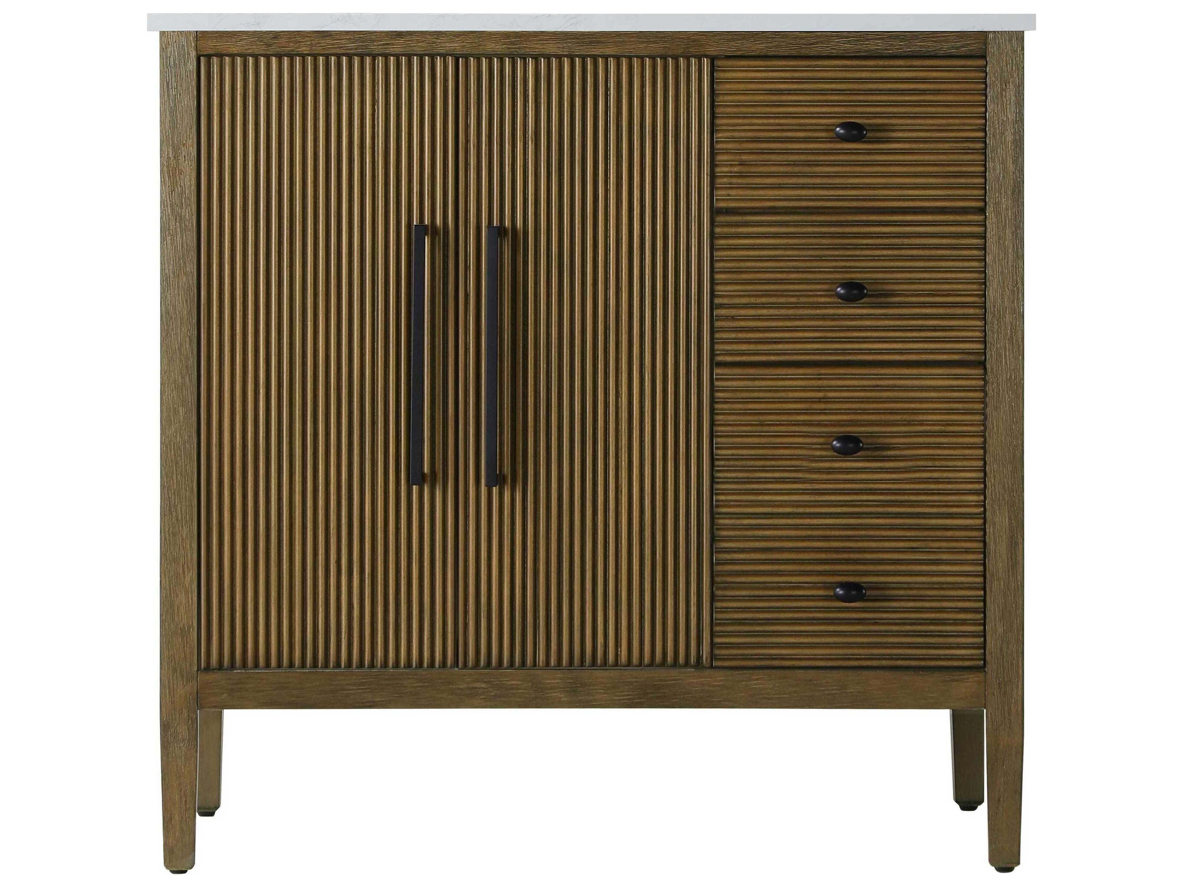 Elegant Lighting Blakely Hazel Oak Vanity