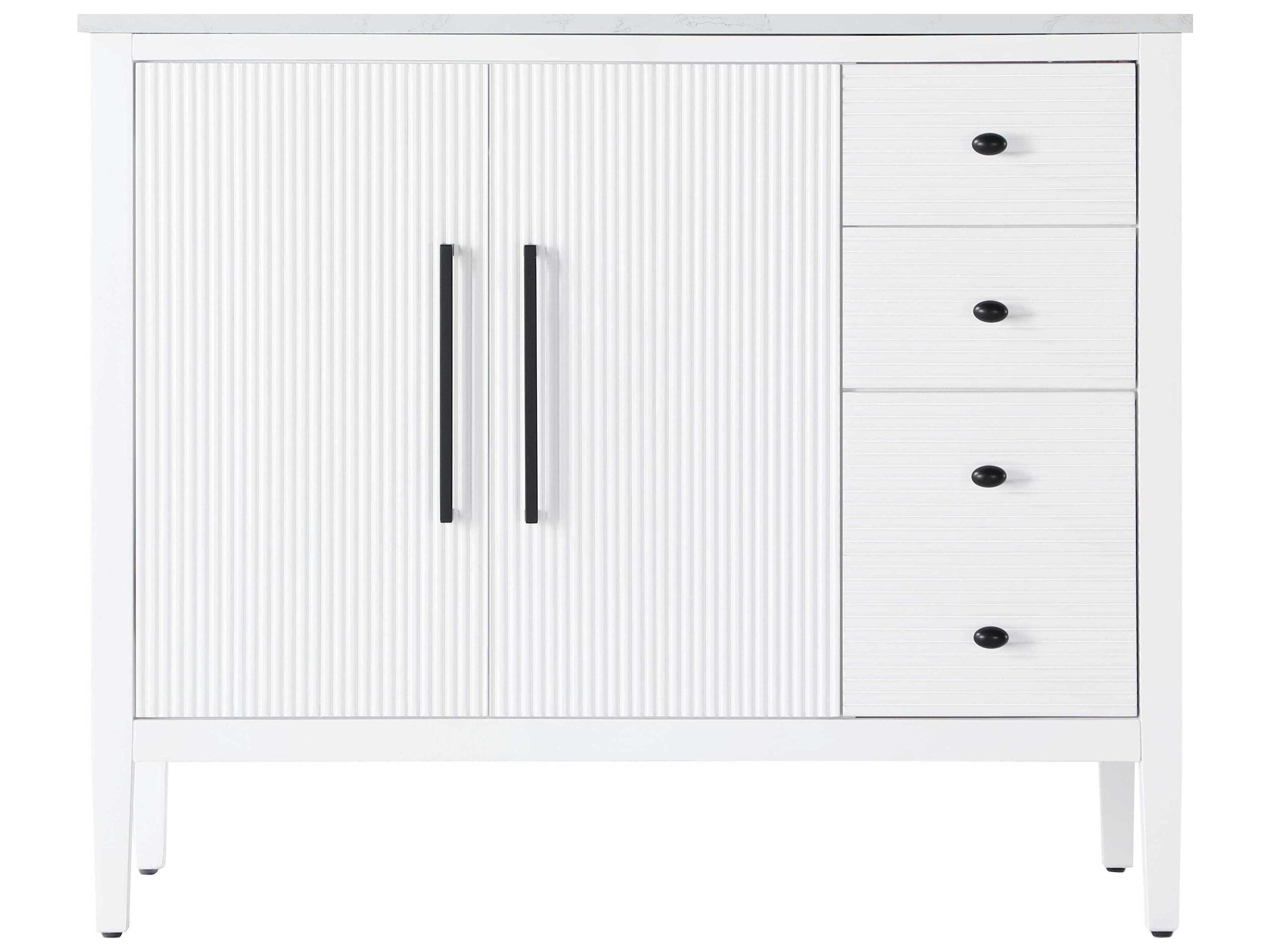 Elegant Lighting Blakely White Vanity