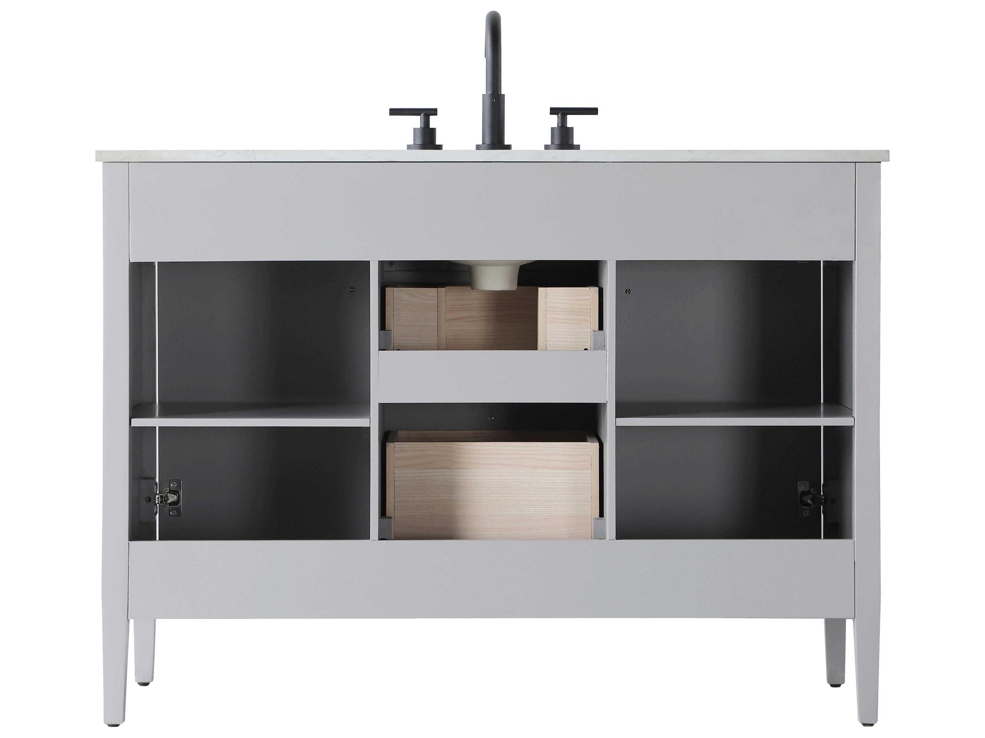 Elegant Lighting Blakely Grey Vanity
