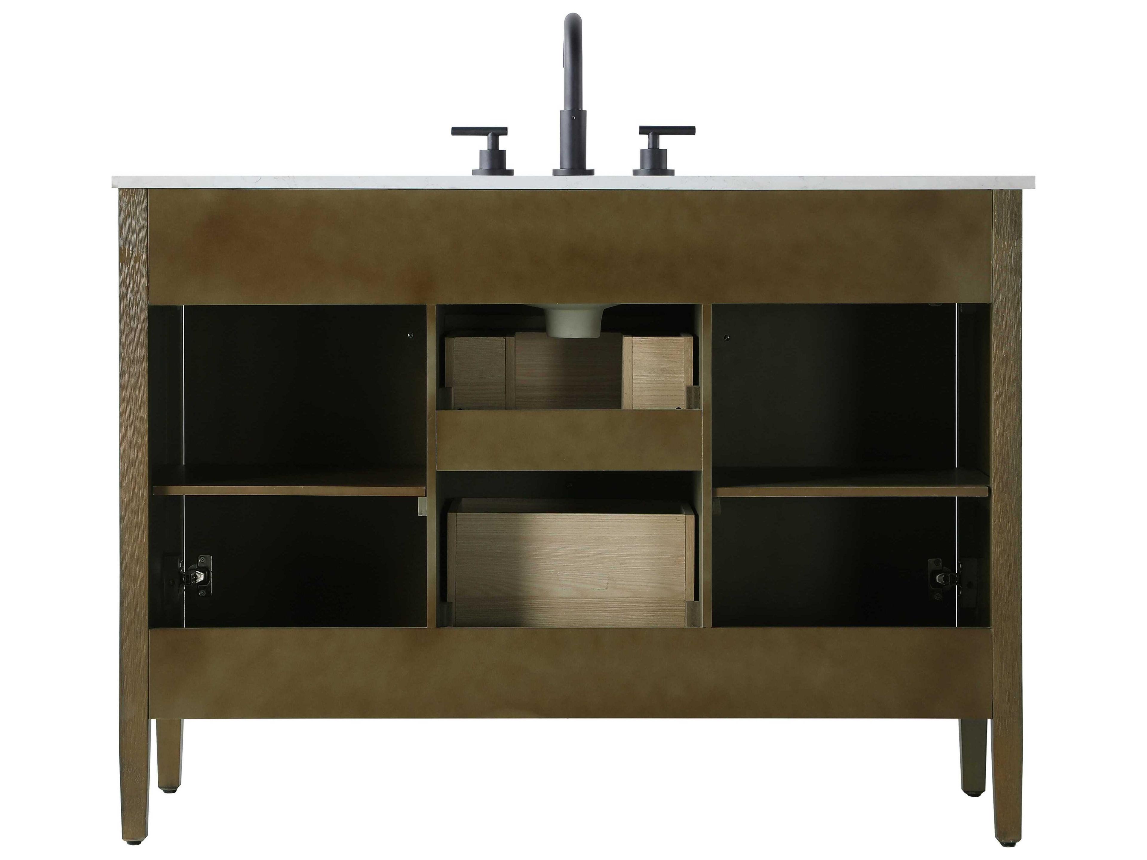 Elegant Lighting Blakely Hazel Oak Vanity