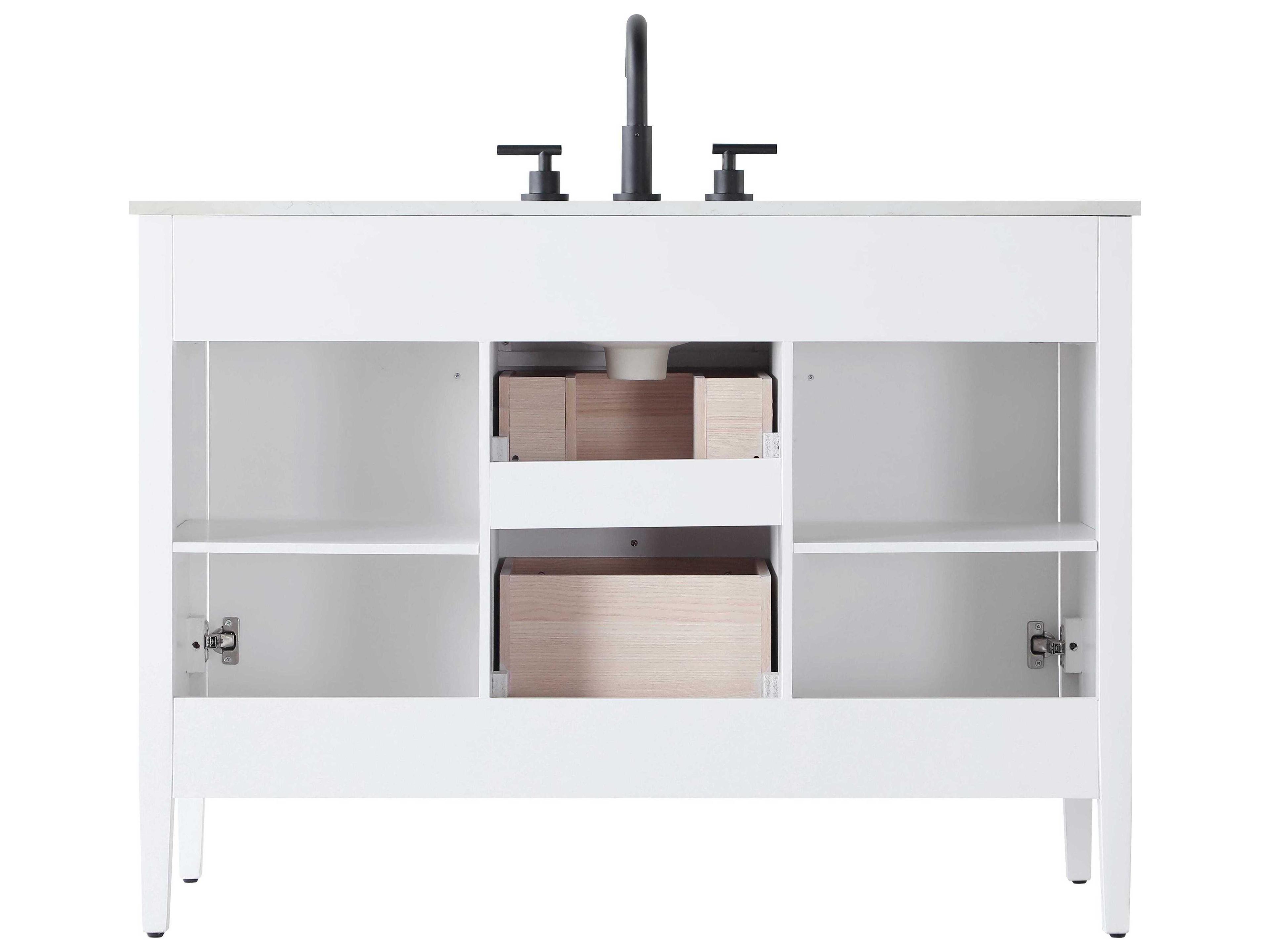 Elegant Lighting Blakely White Vanity