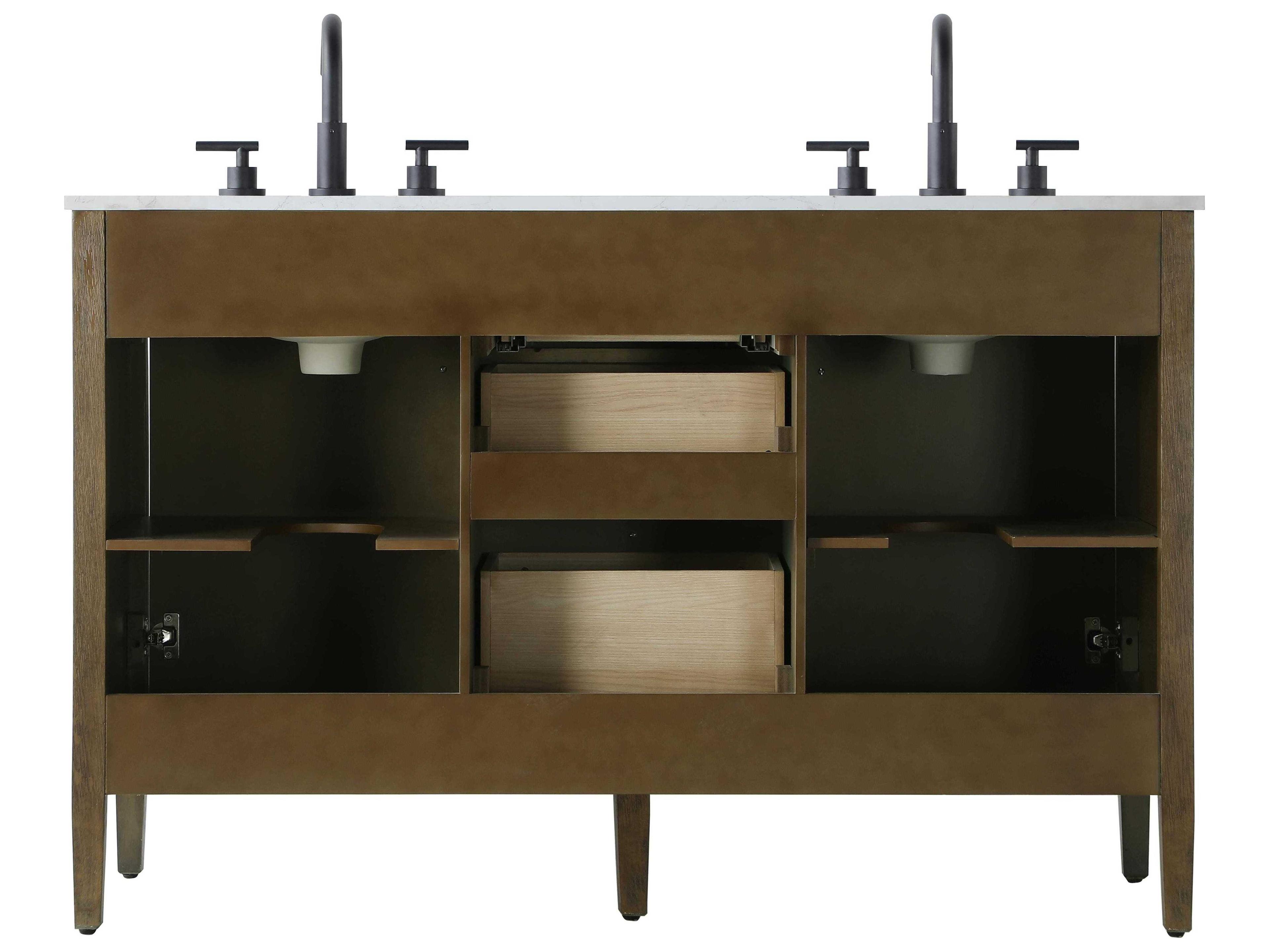 Elegant Lighting Blakely Hazel Oak Vanity
