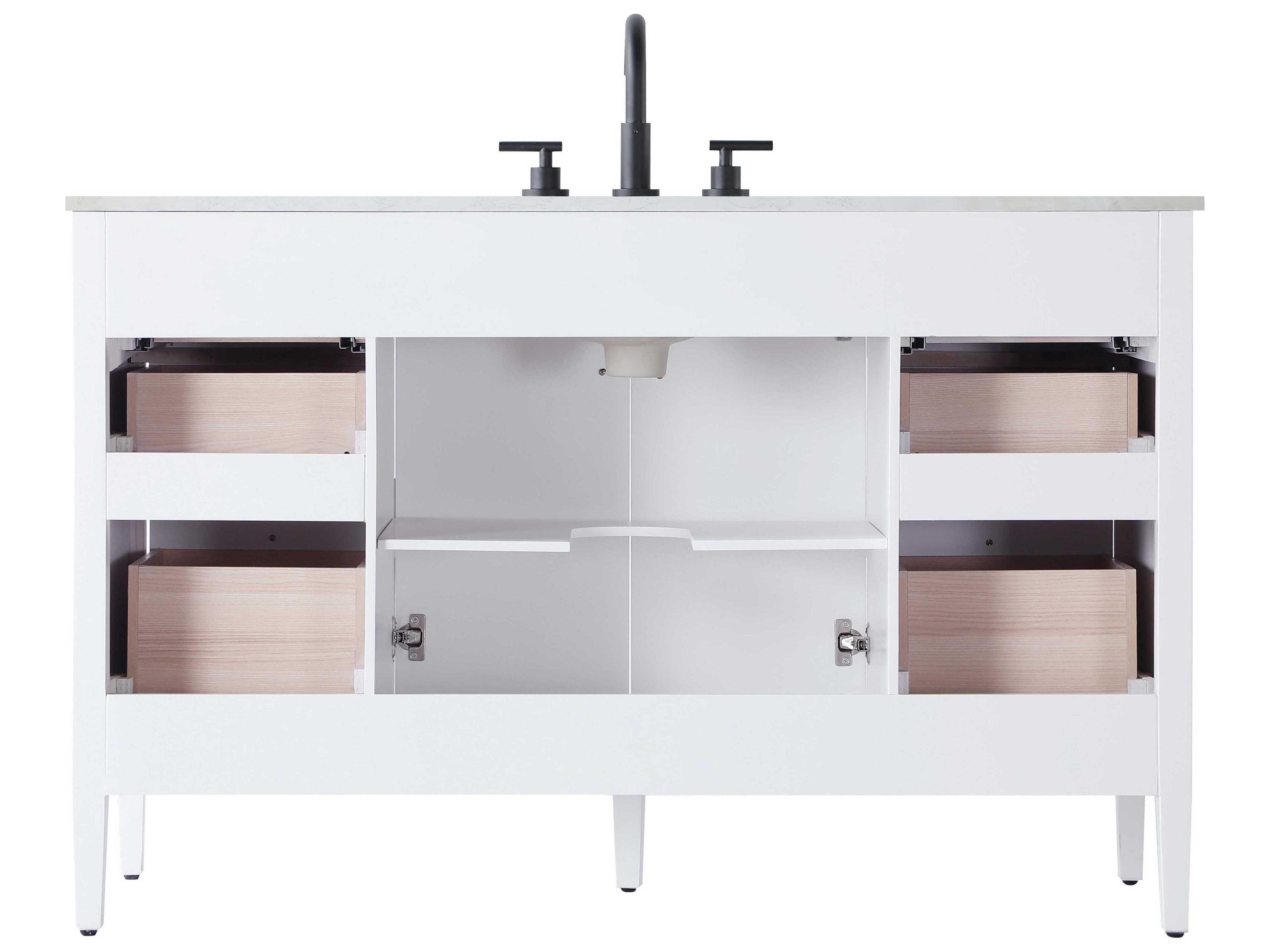 Elegant Lighting Blakely White Vanity