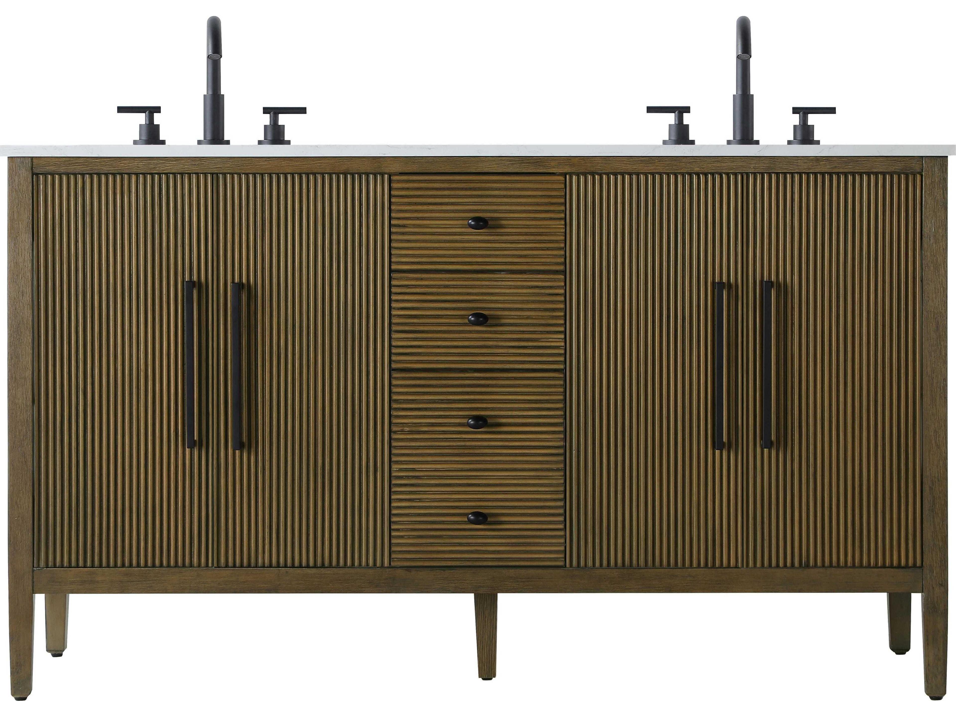 Elegant Lighting Blakely Hazel Oak Vanity