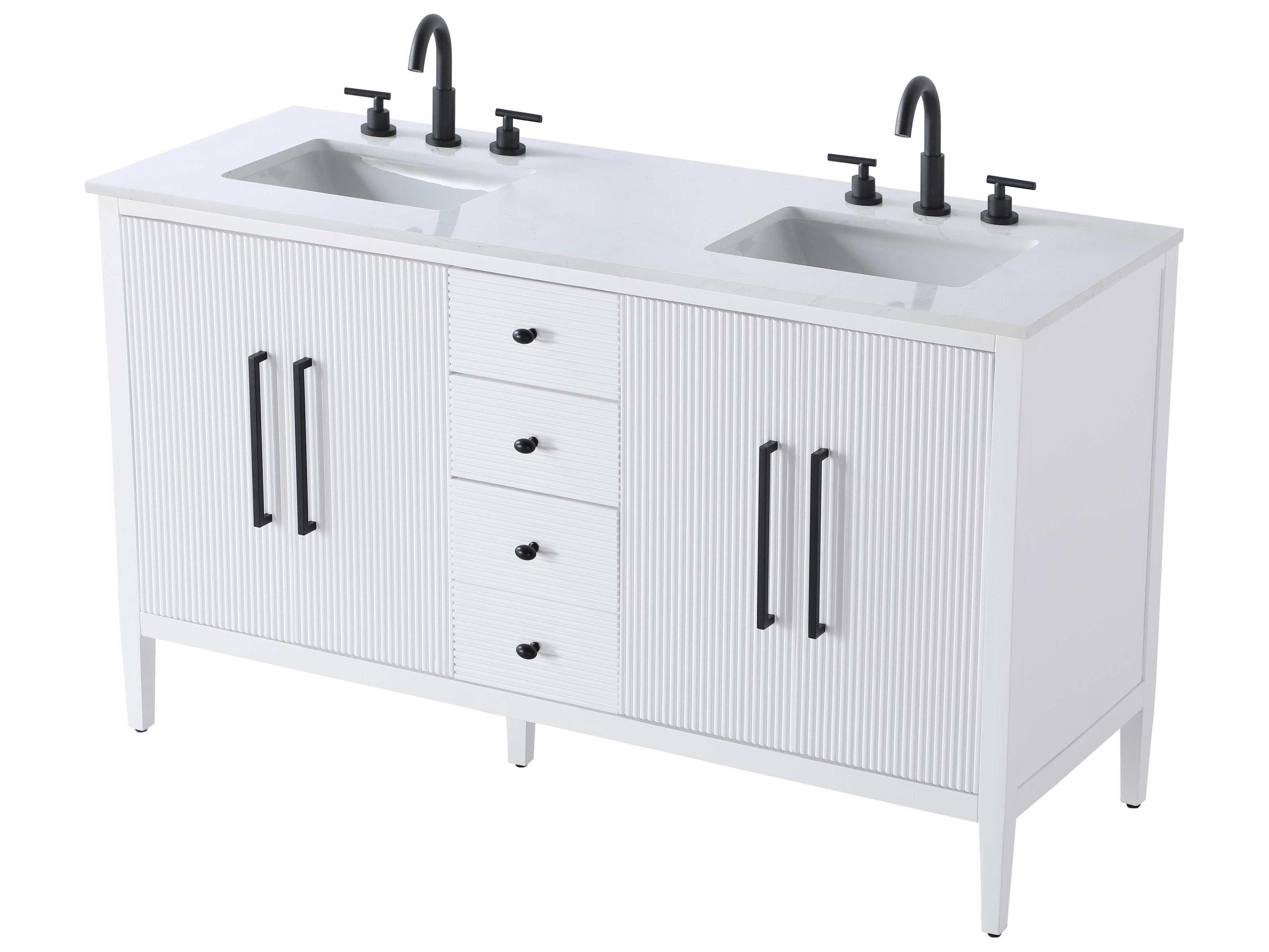 Elegant Lighting Blakely White Vanity