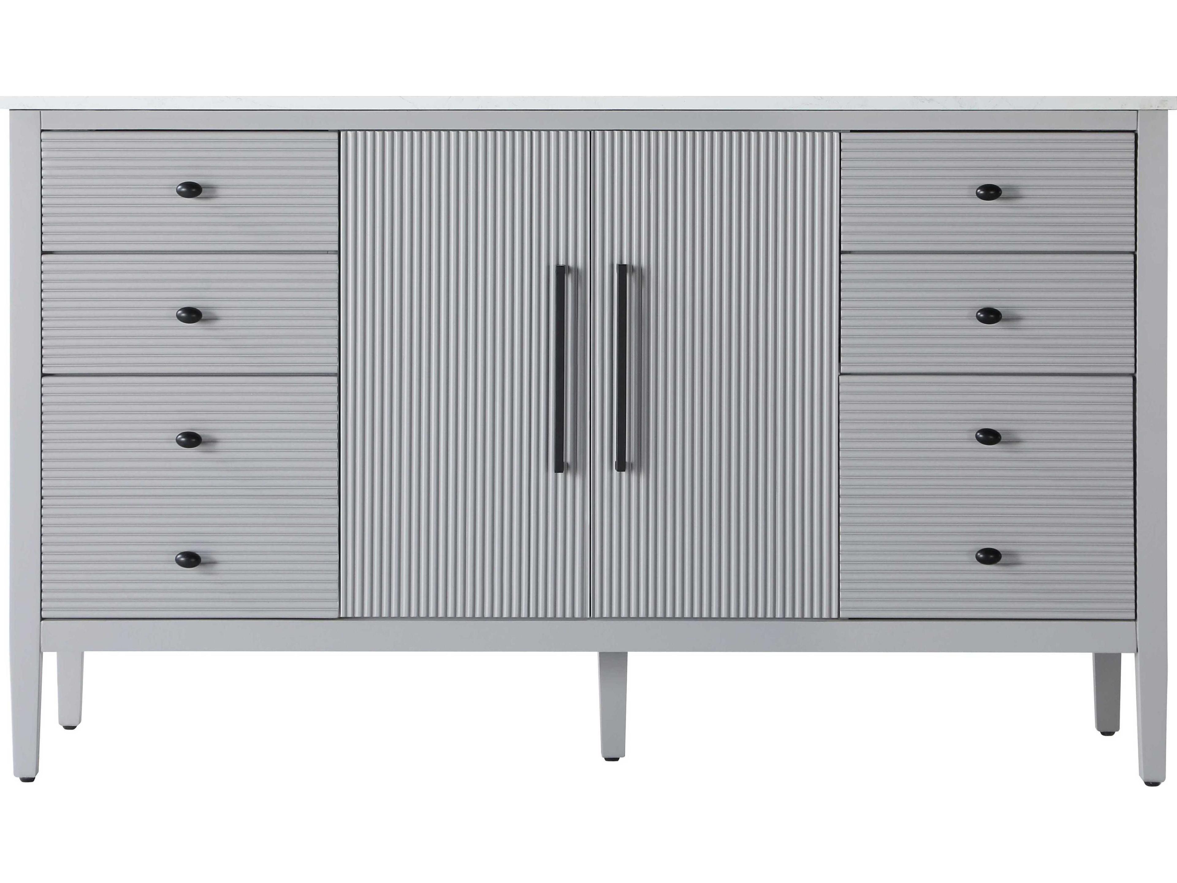 Elegant Lighting Blakely Grey Vanity