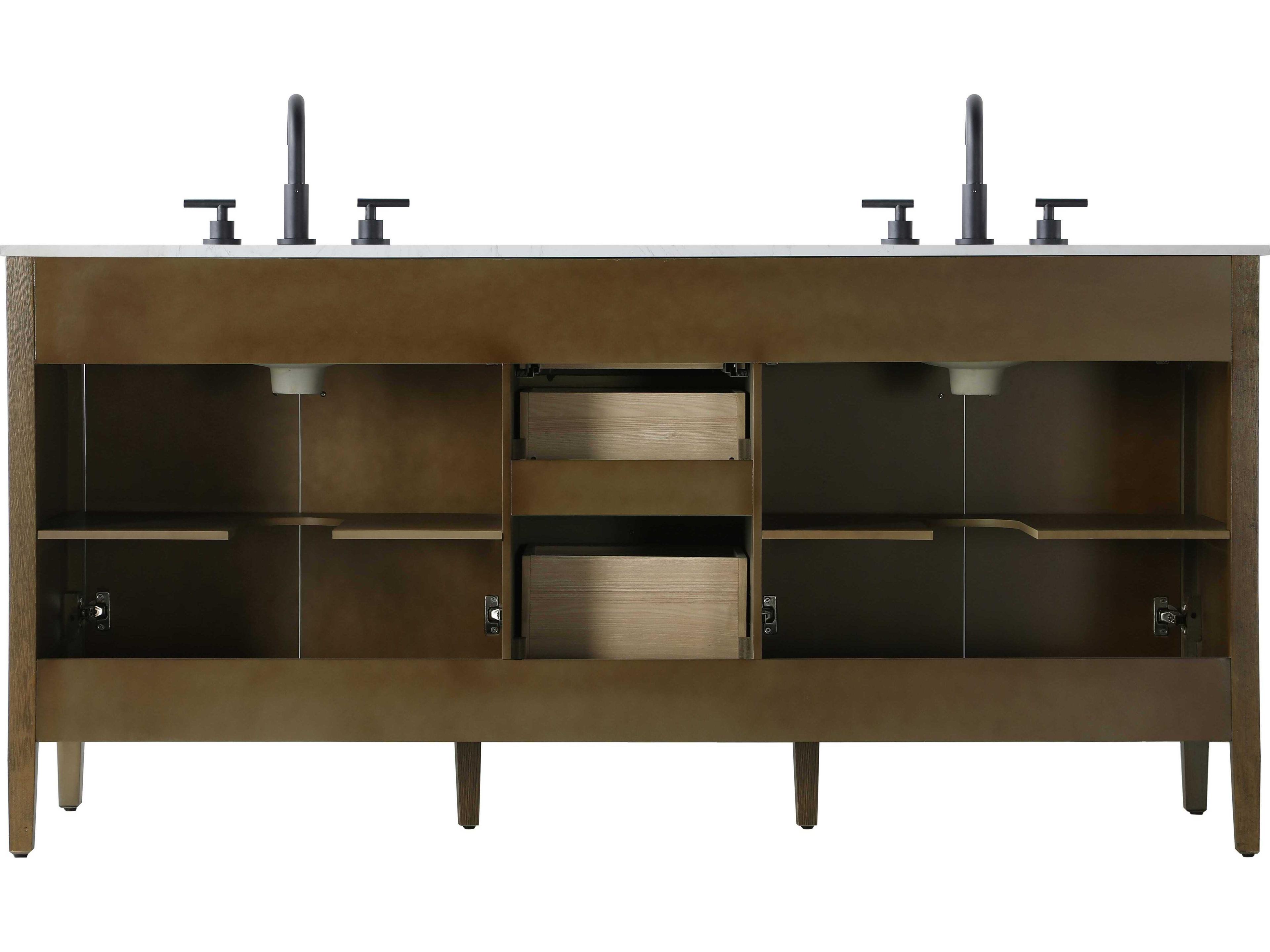 Elegant Lighting Blakely Hazel Oak Vanity
