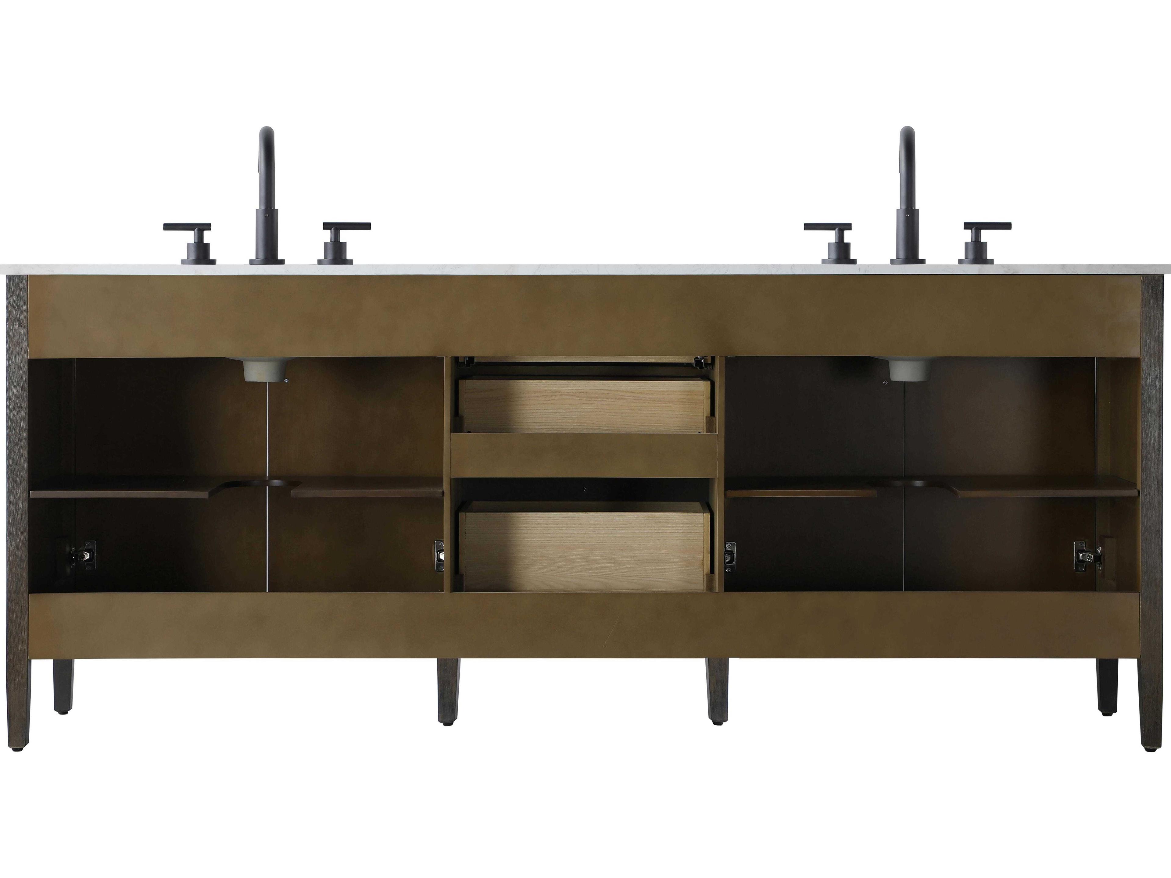 Elegant Lighting Blakely Chocolate Oak Vanity