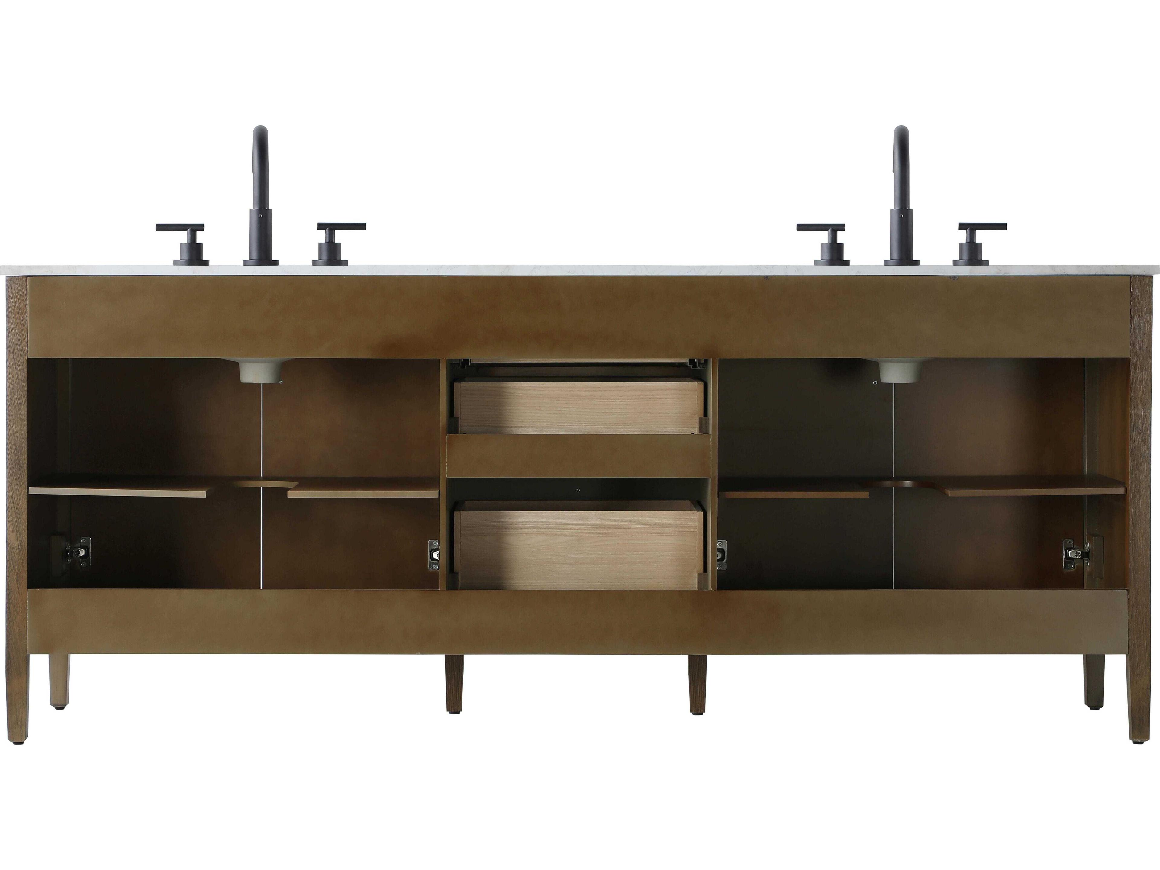 Elegant Lighting Blakely Hazel Oak Vanity