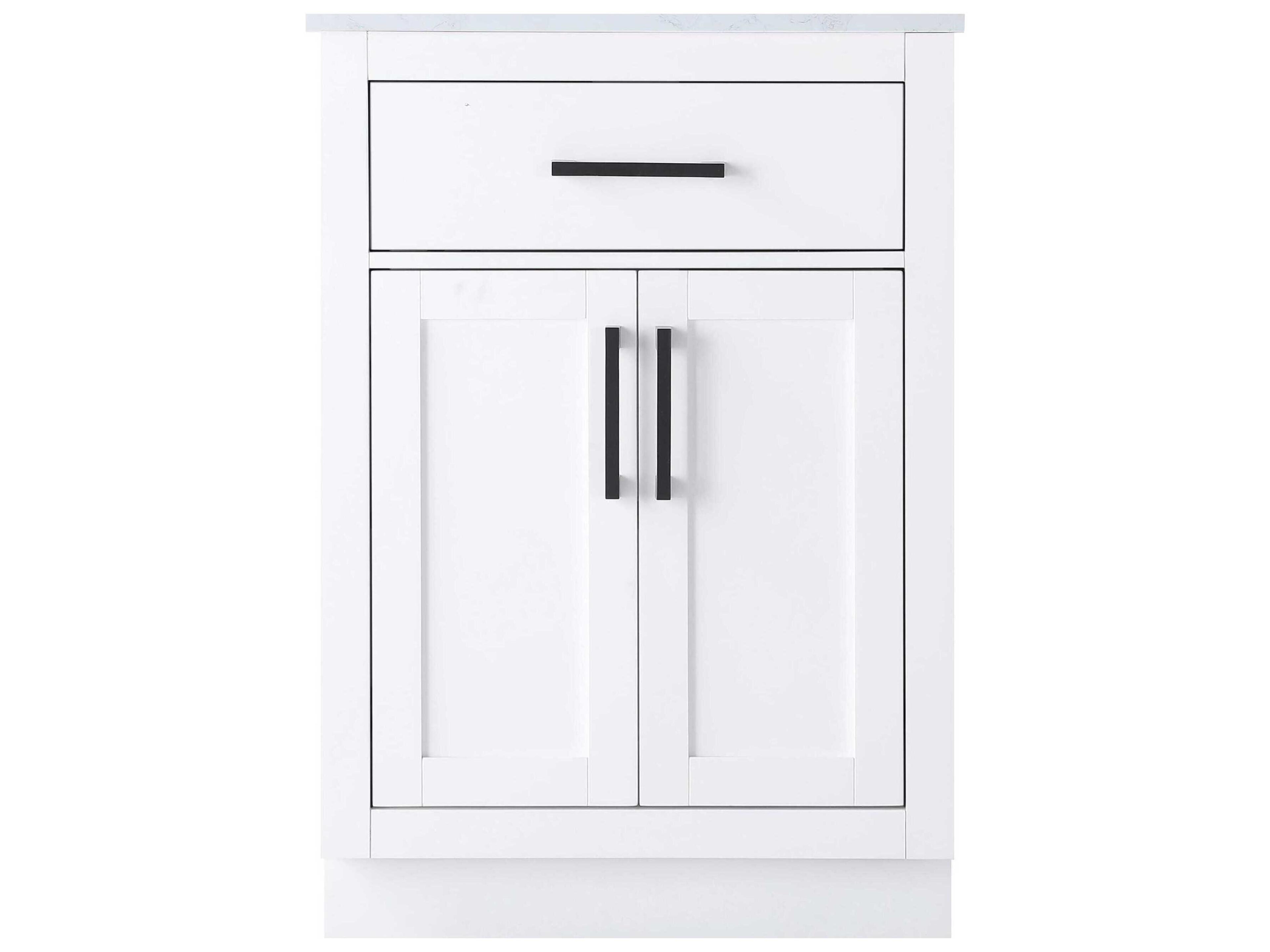 Elegant Lighting Alden White 24" Vanity