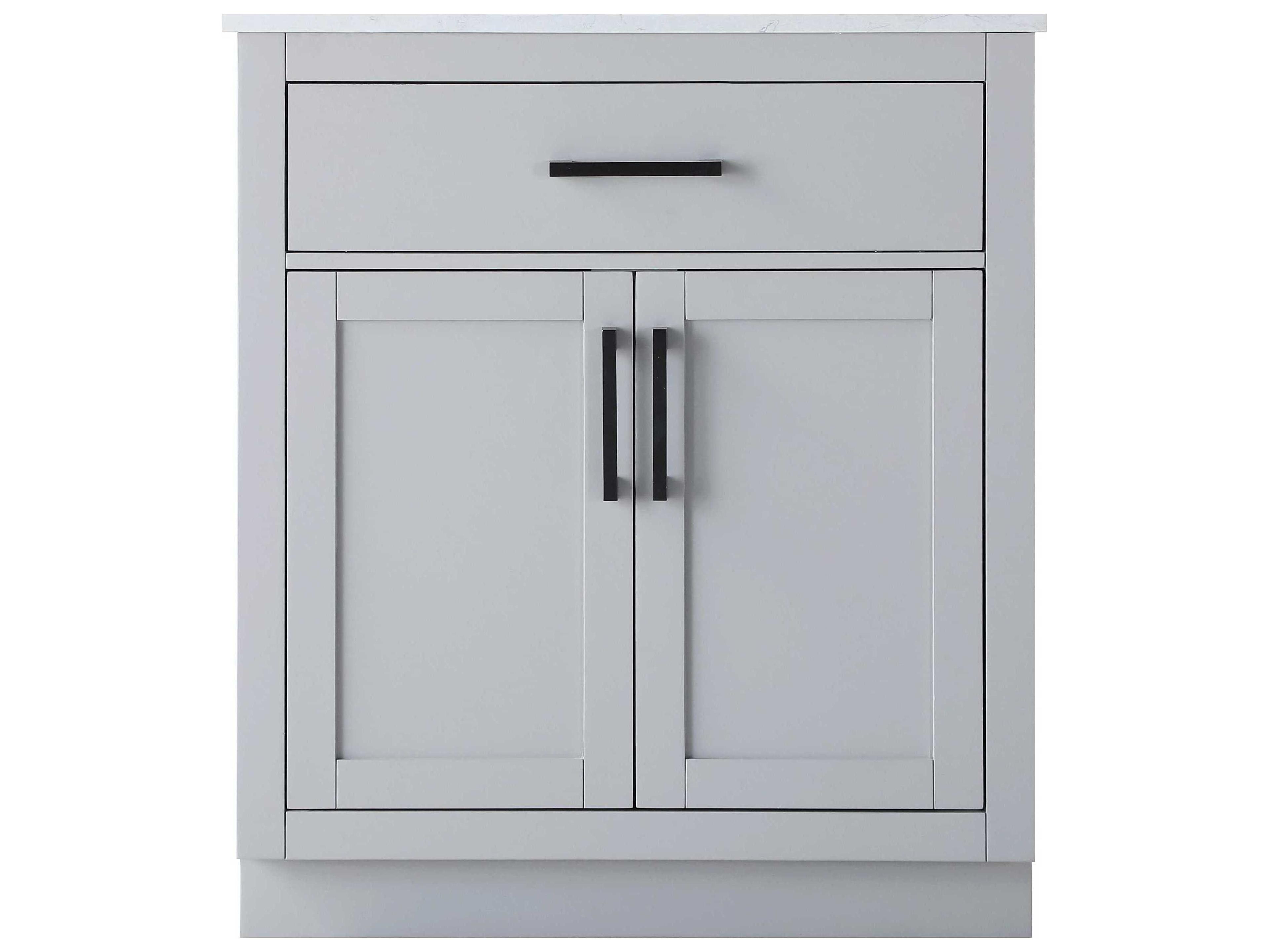 Elegant Lighting Alden Grey 30" Vanity