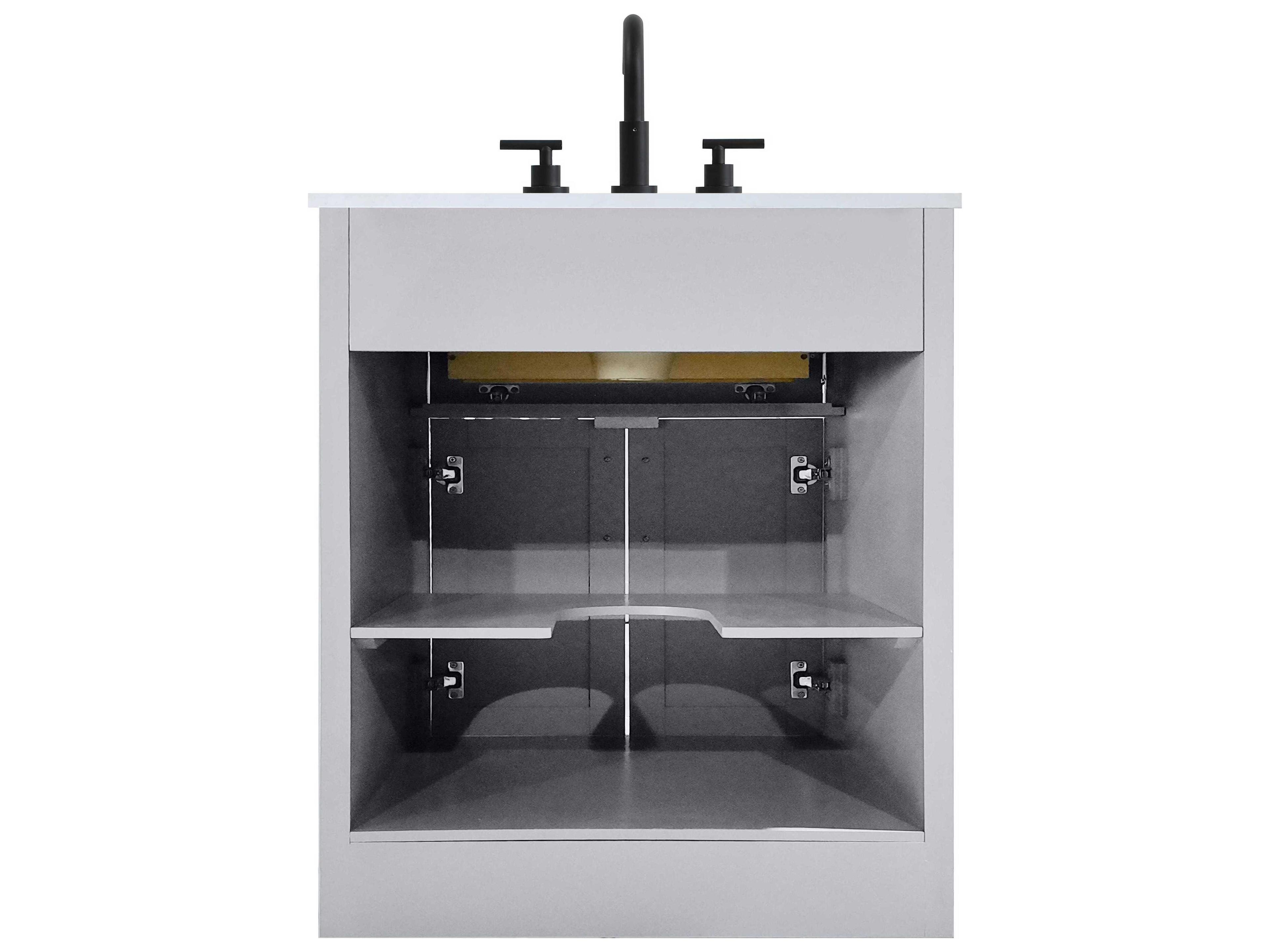 Elegant Lighting Alden Grey 30" Vanity