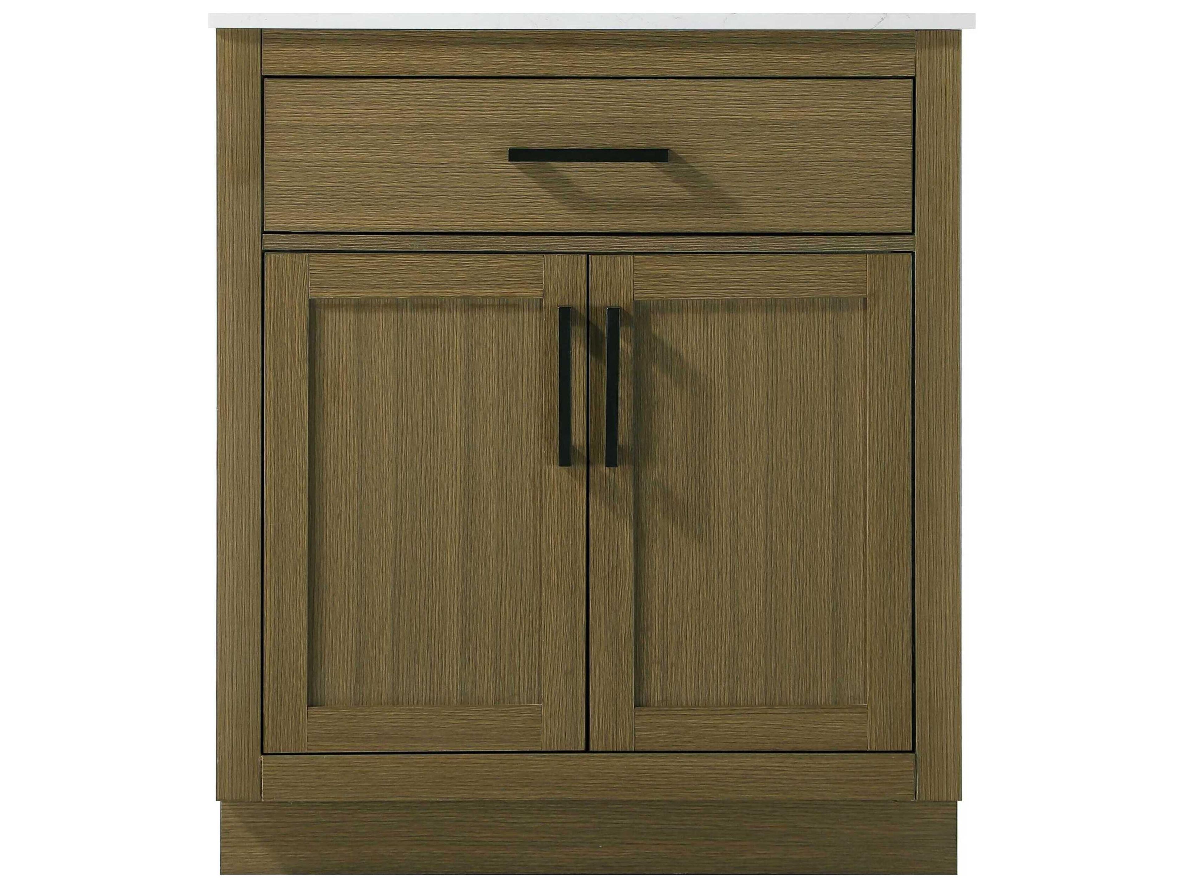 Elegant Lighting Alden Chestnut Brown 30" Vanity