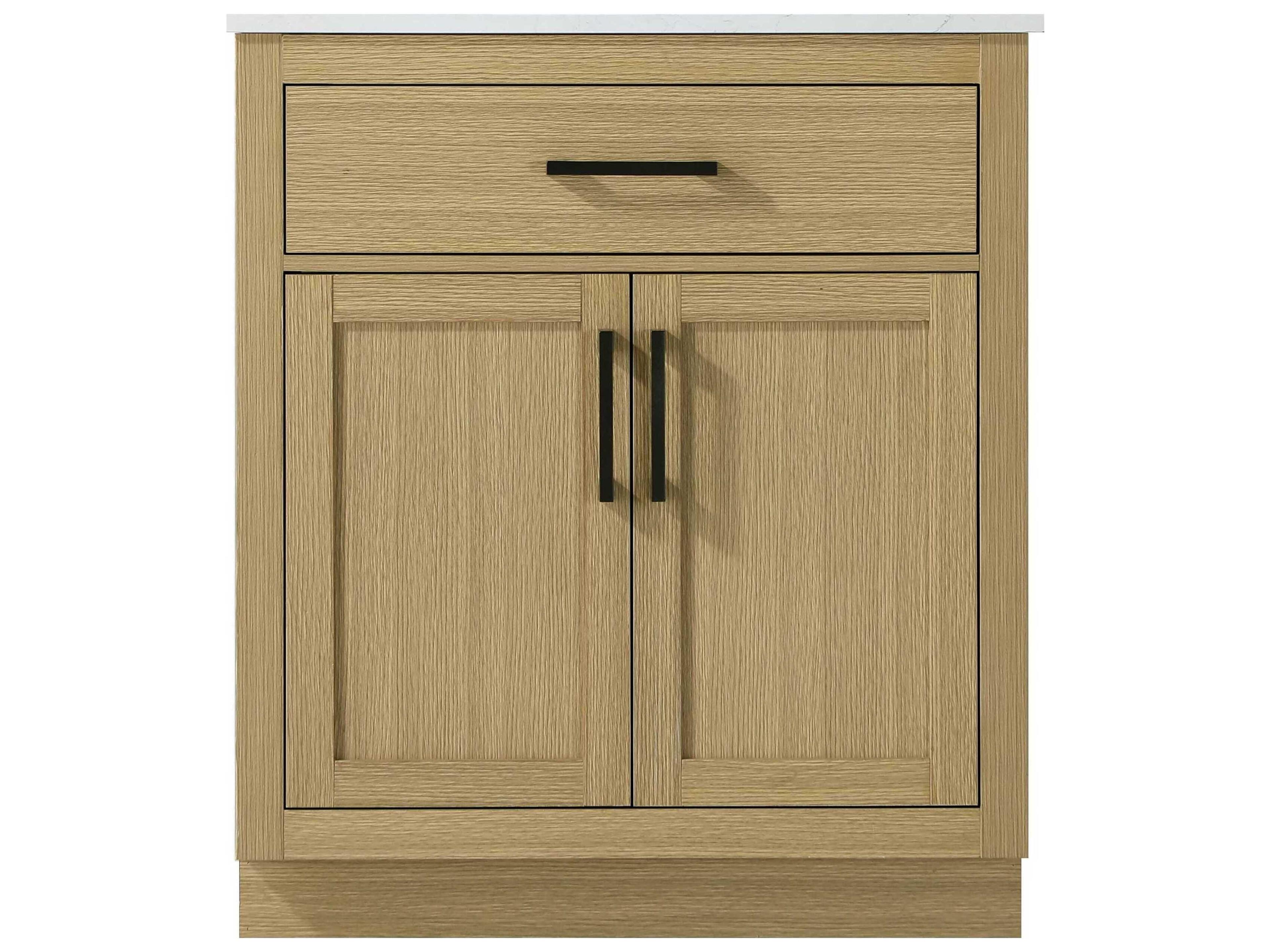 Elegant Lighting Alden Honey Brown 30" Vanity