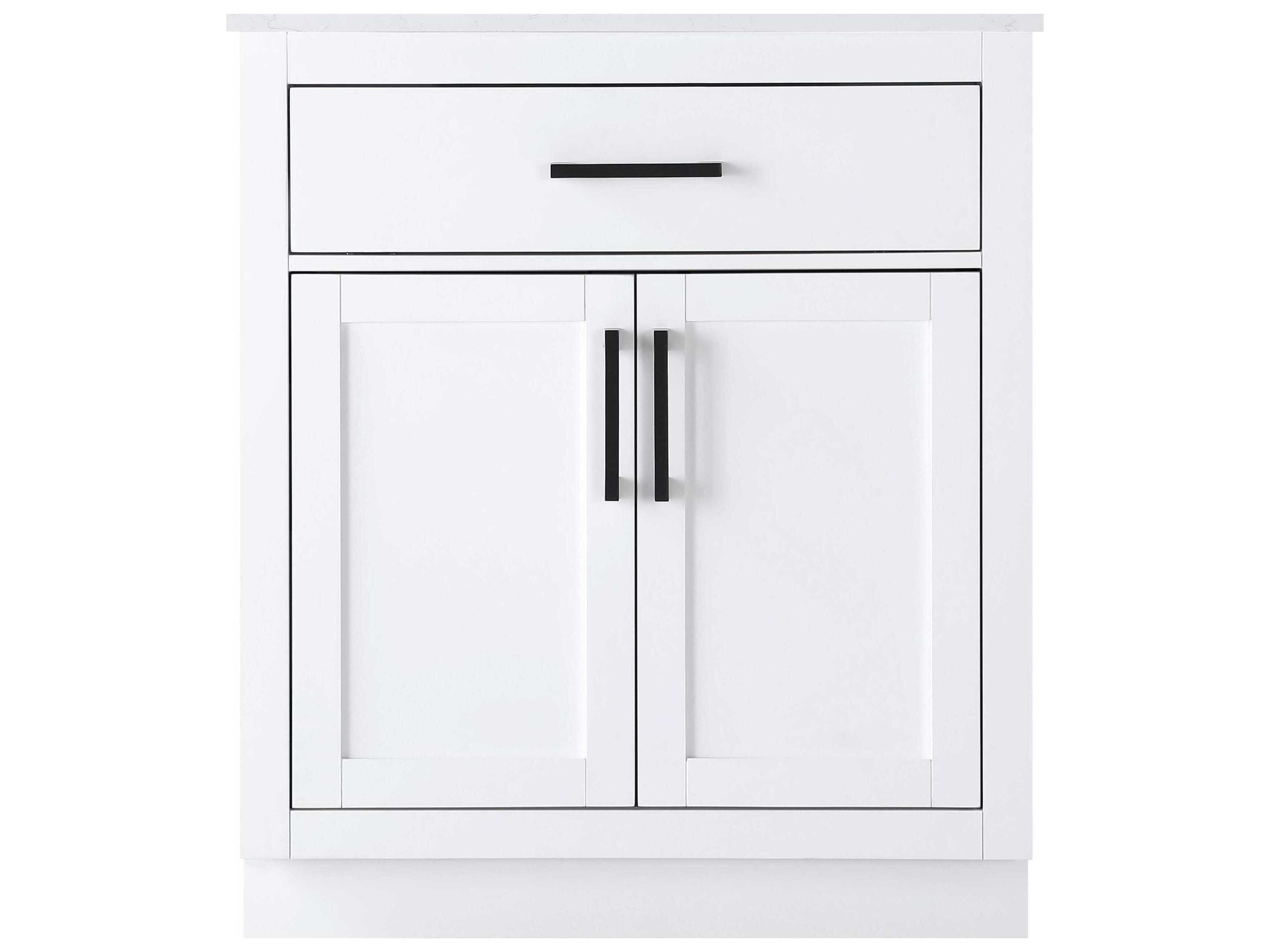 Elegant Lighting Alden White 30" Vanity