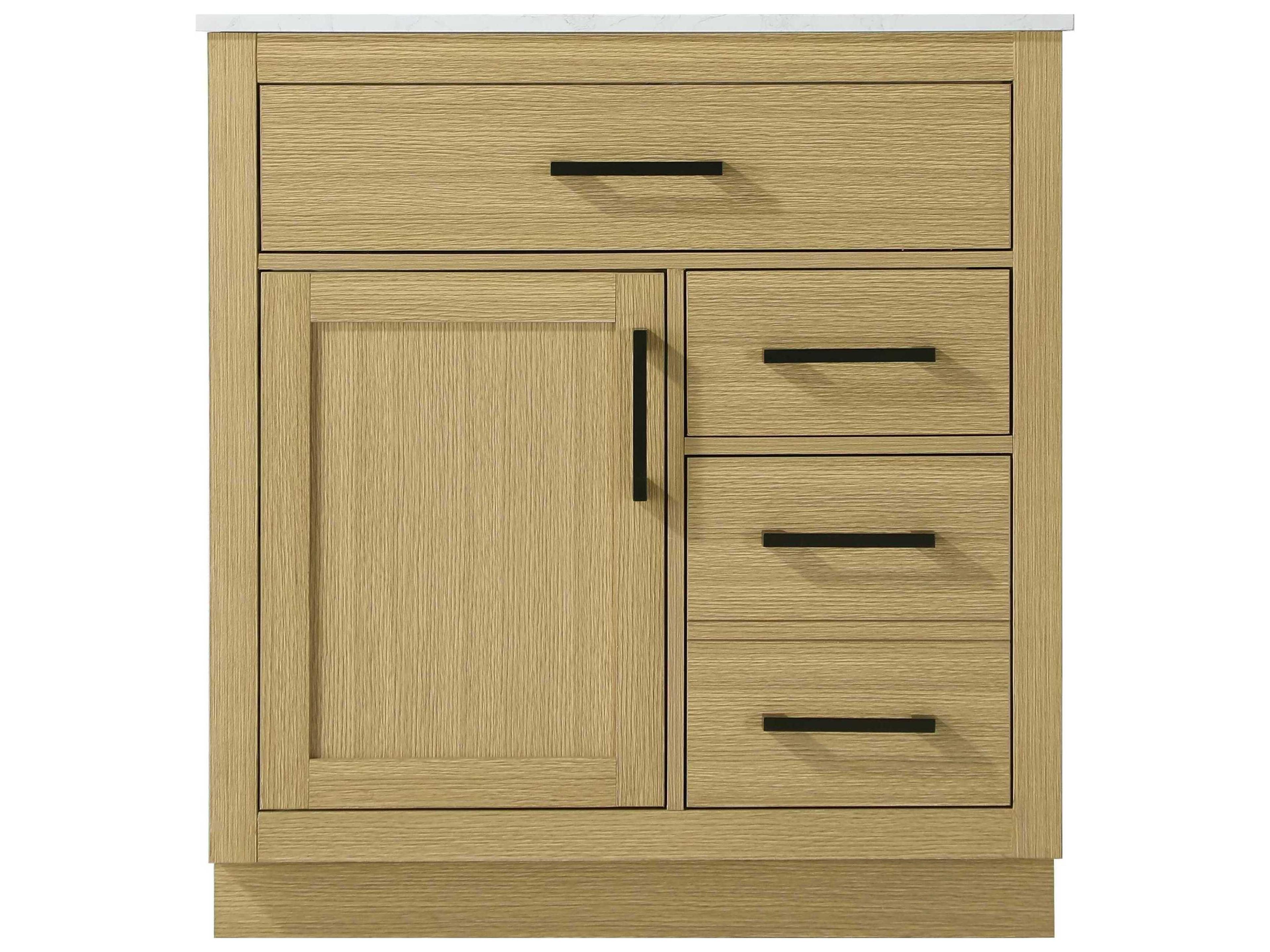 Elegant Lighting Alden Honey Brown 32" Vanity