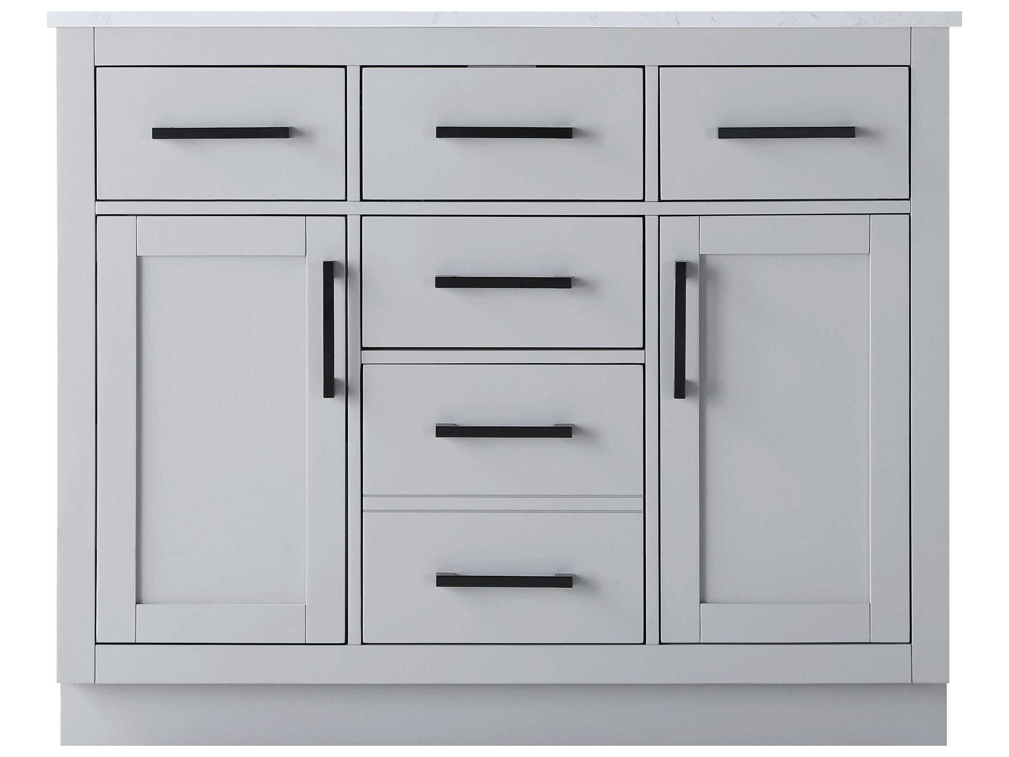 Elegant Lighting Alden Grey 42" Vanity