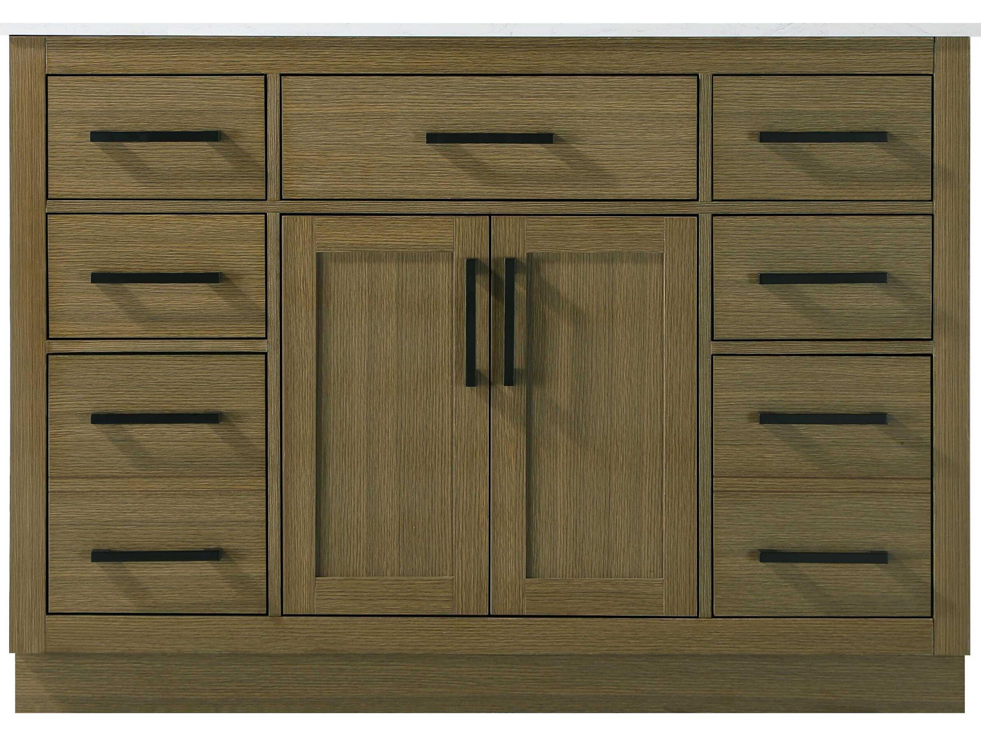 Elegant Lighting Alden Chestnut Brown 48" Vanity