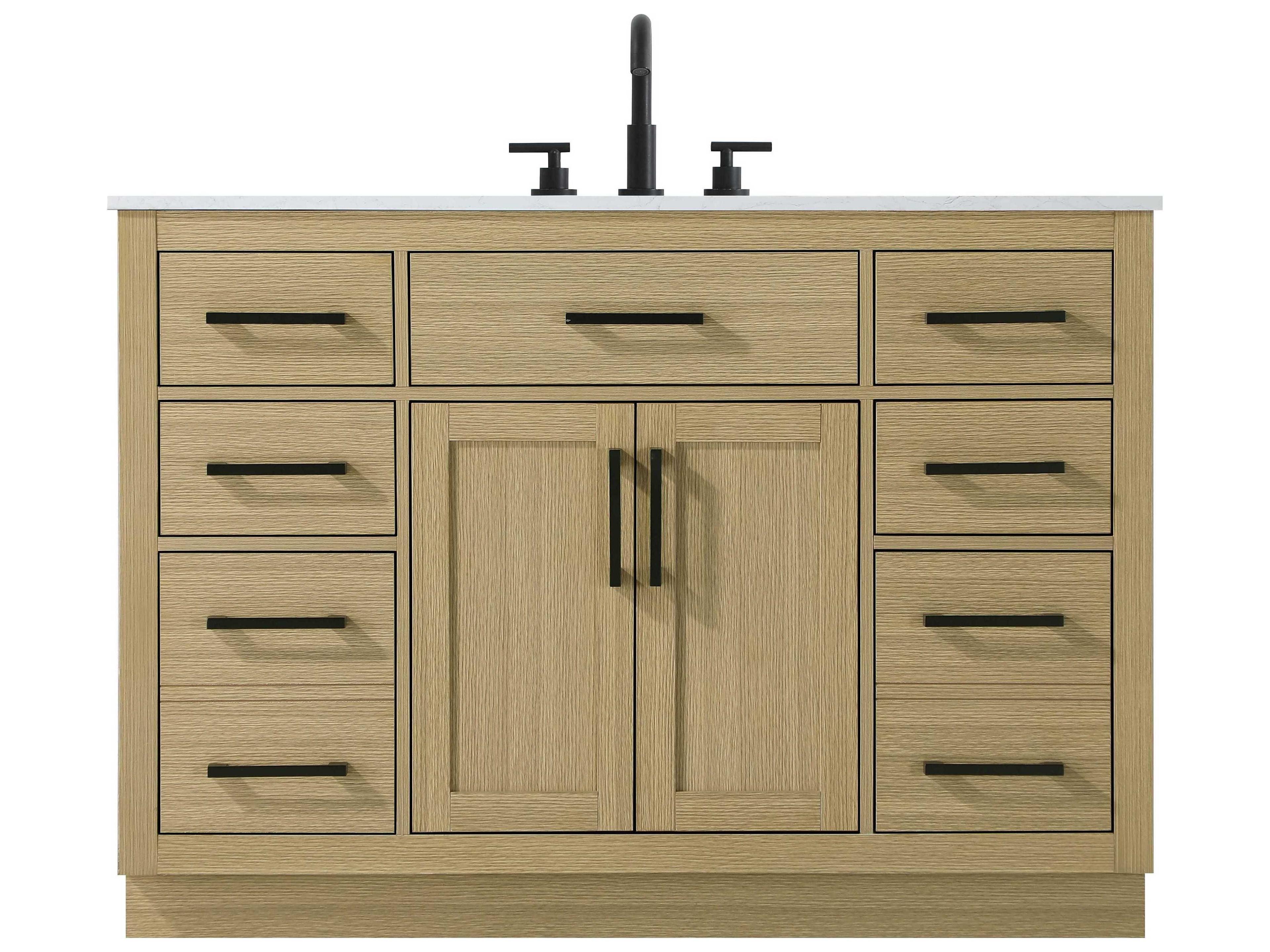 Alden Honey Brown 48" Vanity